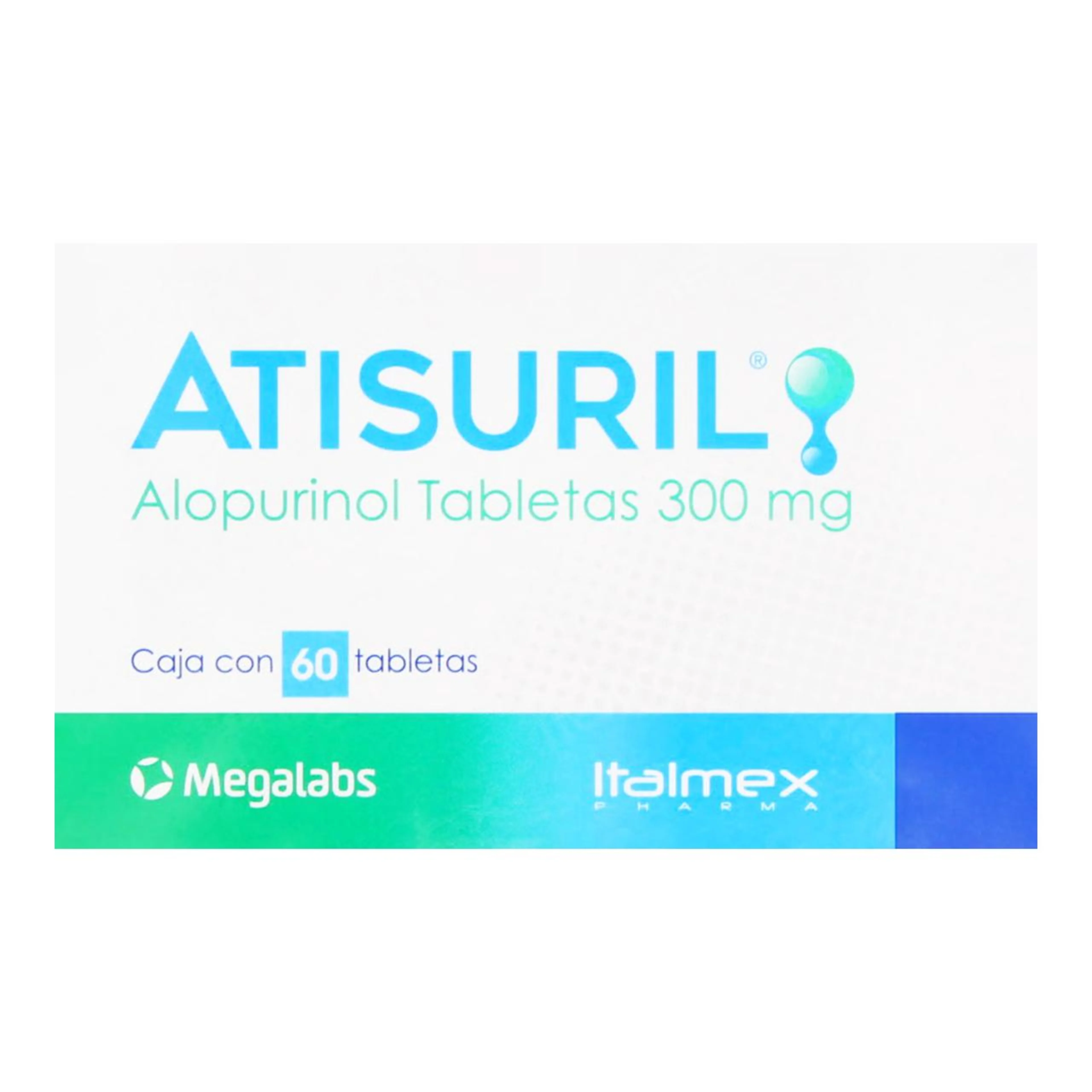 Atisuril 300 Mg Con 60 Tabletas