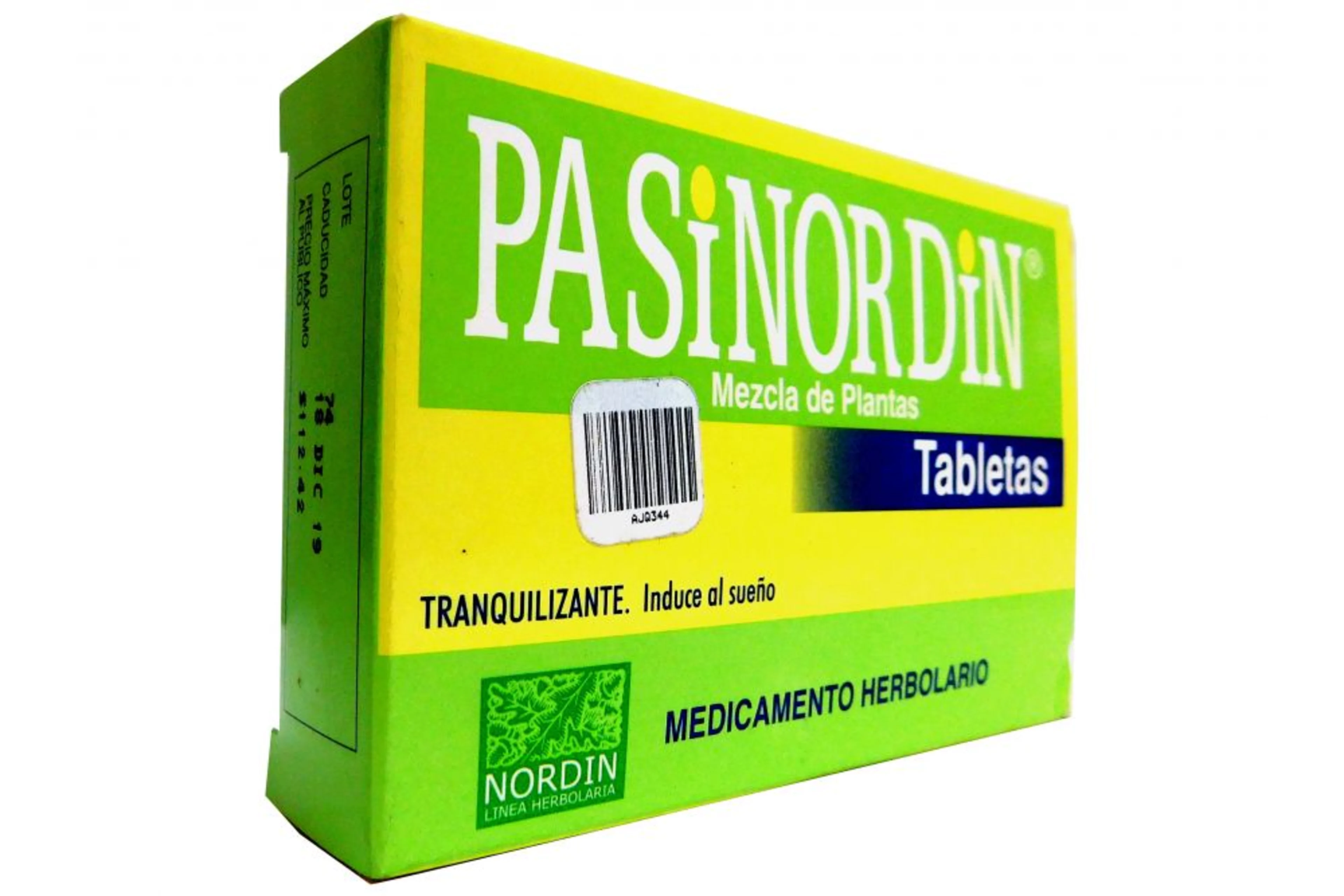 Pasinordin Mezcla De Plantas Con 30 Tabletas