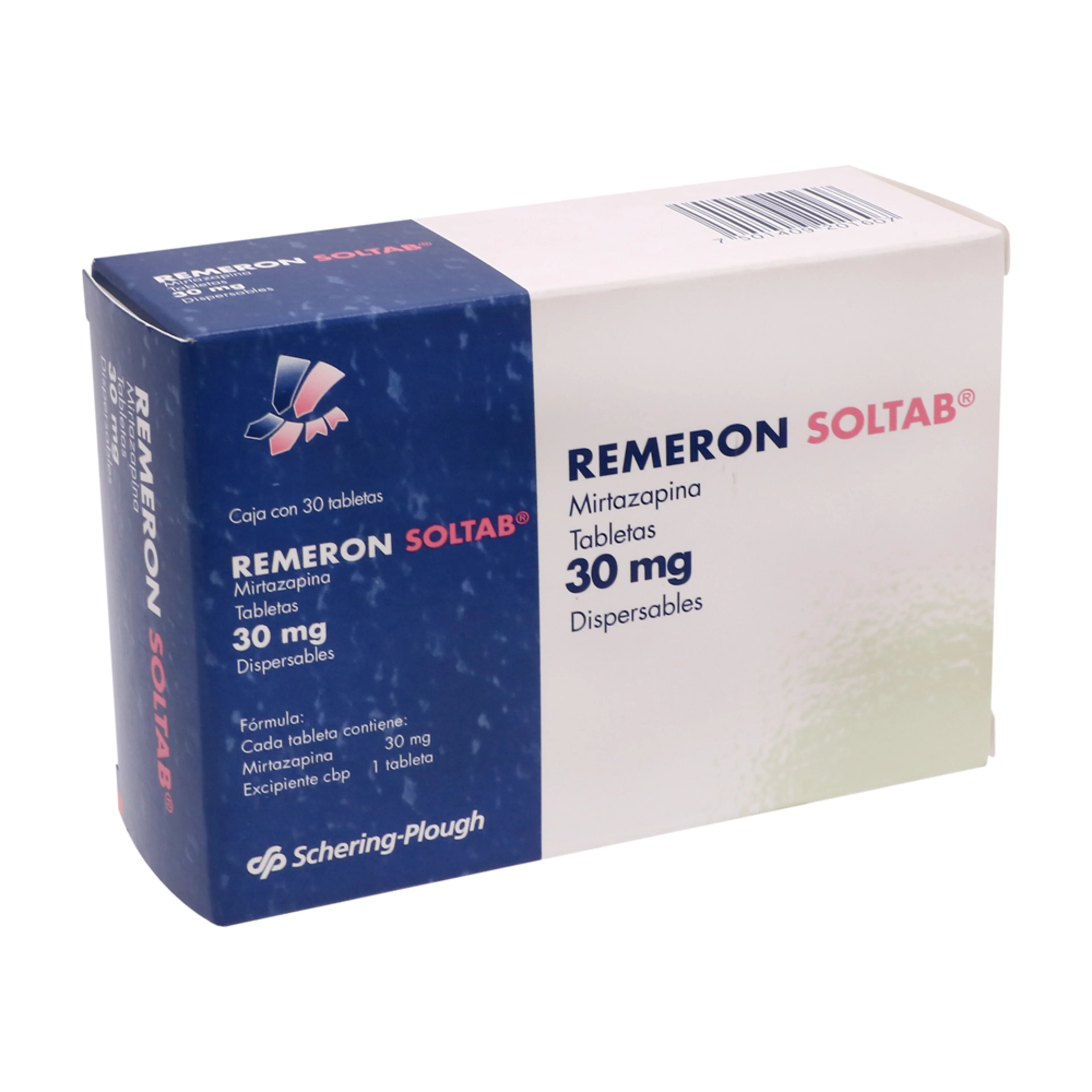 Remeron 30 Mg Con 30 Tabletas Dispersables
