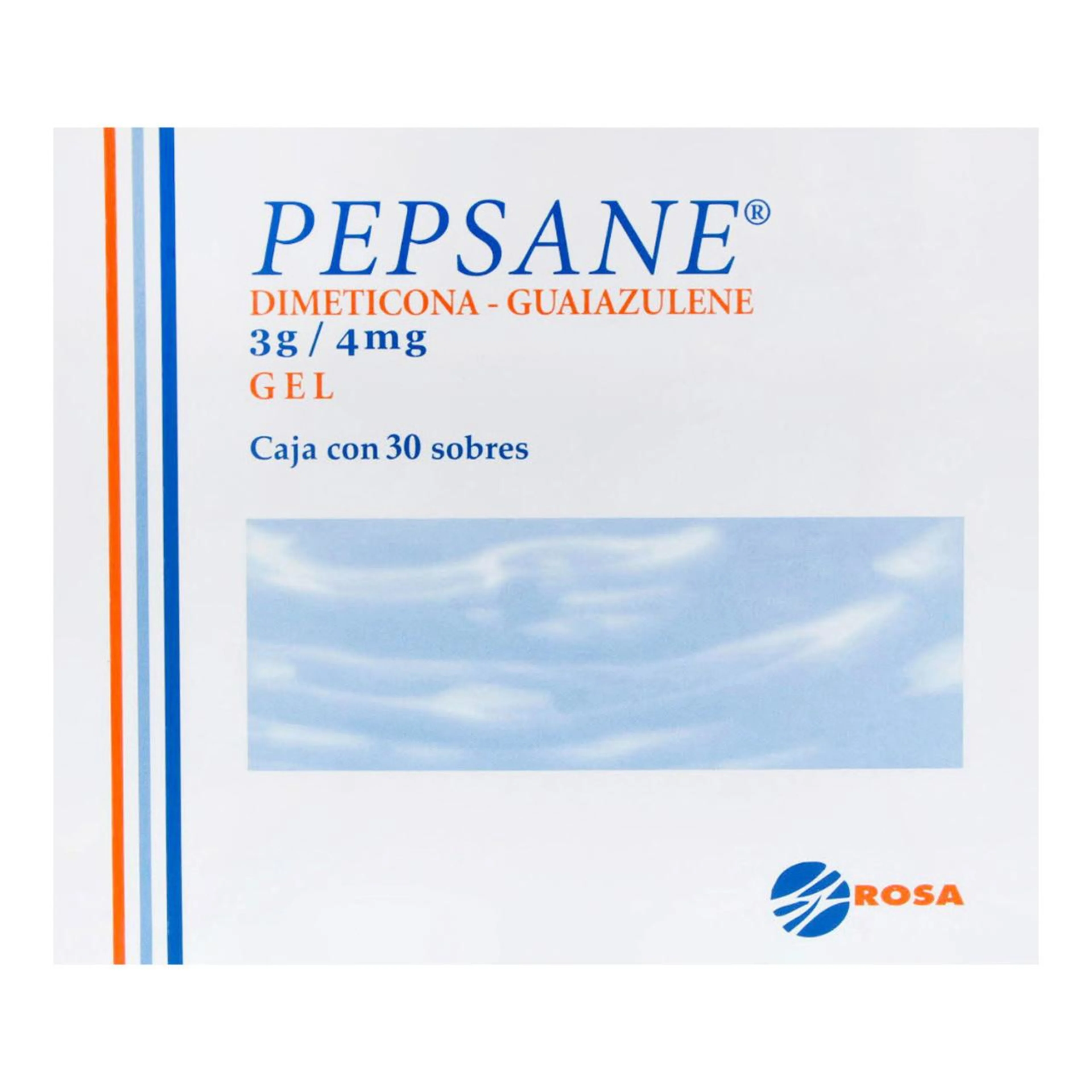 Pepsane 3 G/4 Mg Gel Con 30 Sobres