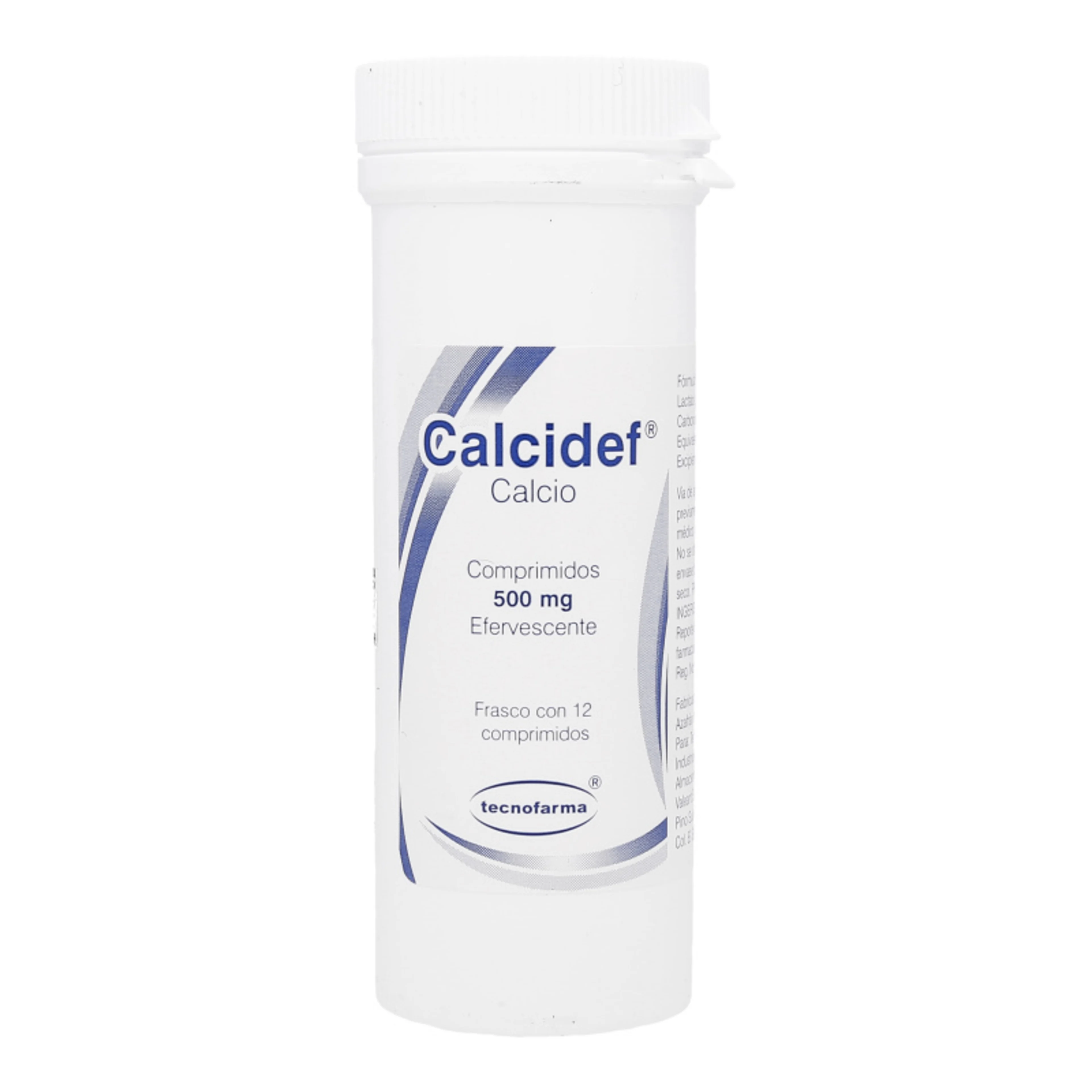 Calcidef 500 Mg Con 12 Comprimidos