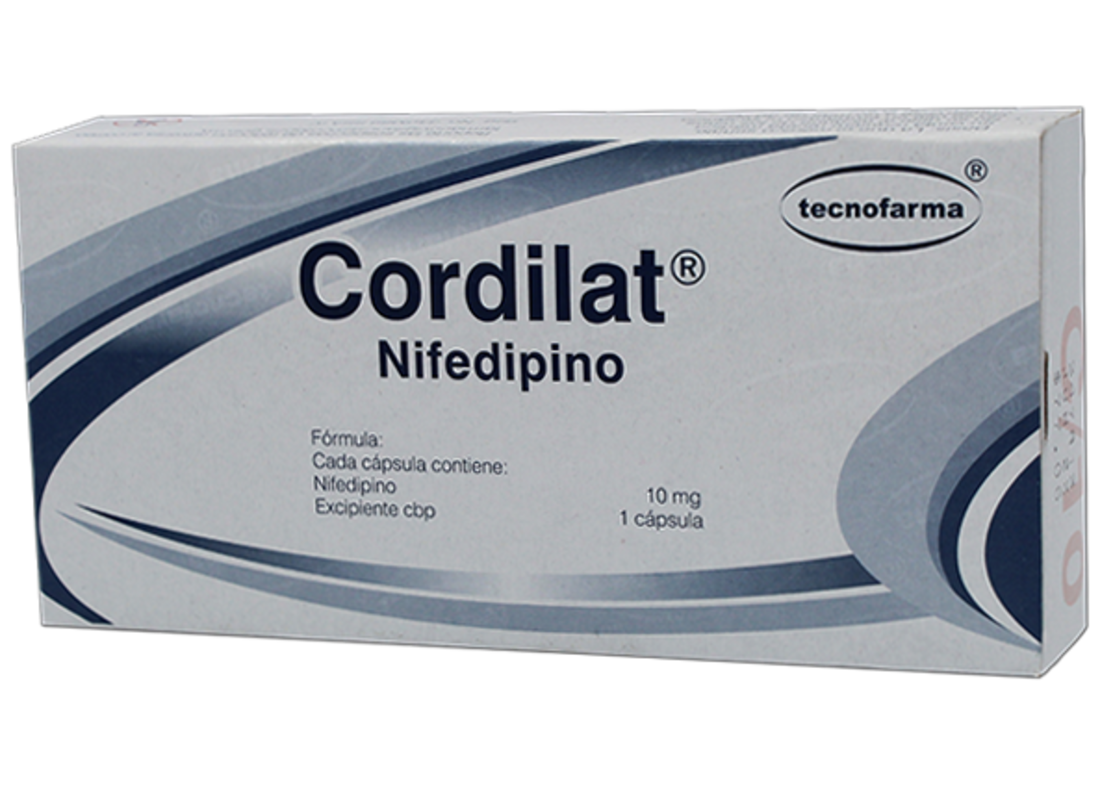 Cordilat 10 Mg Con 20 Cápsulas