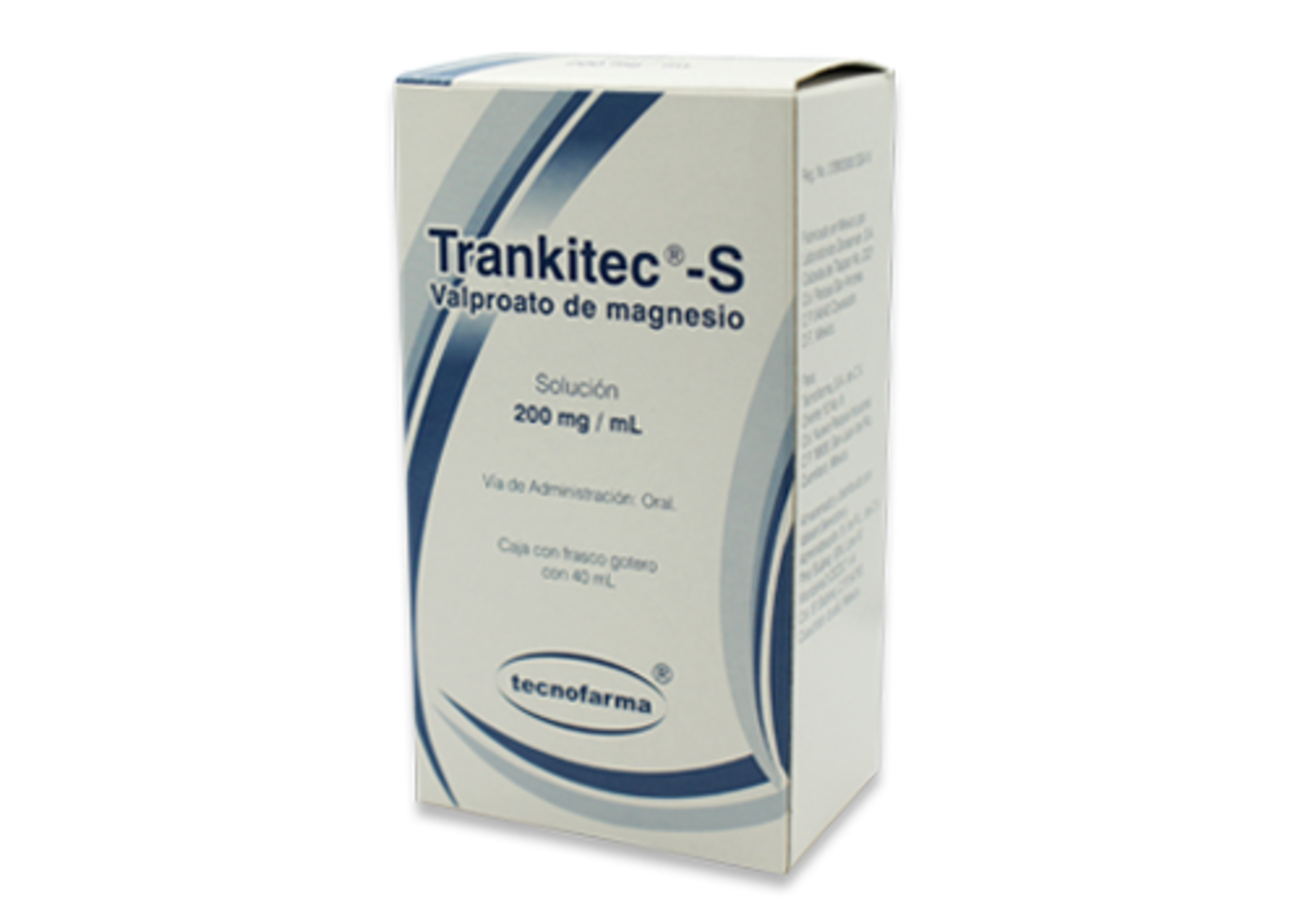 Trankitec-S 200 Mg Con 40 Ml De Solución