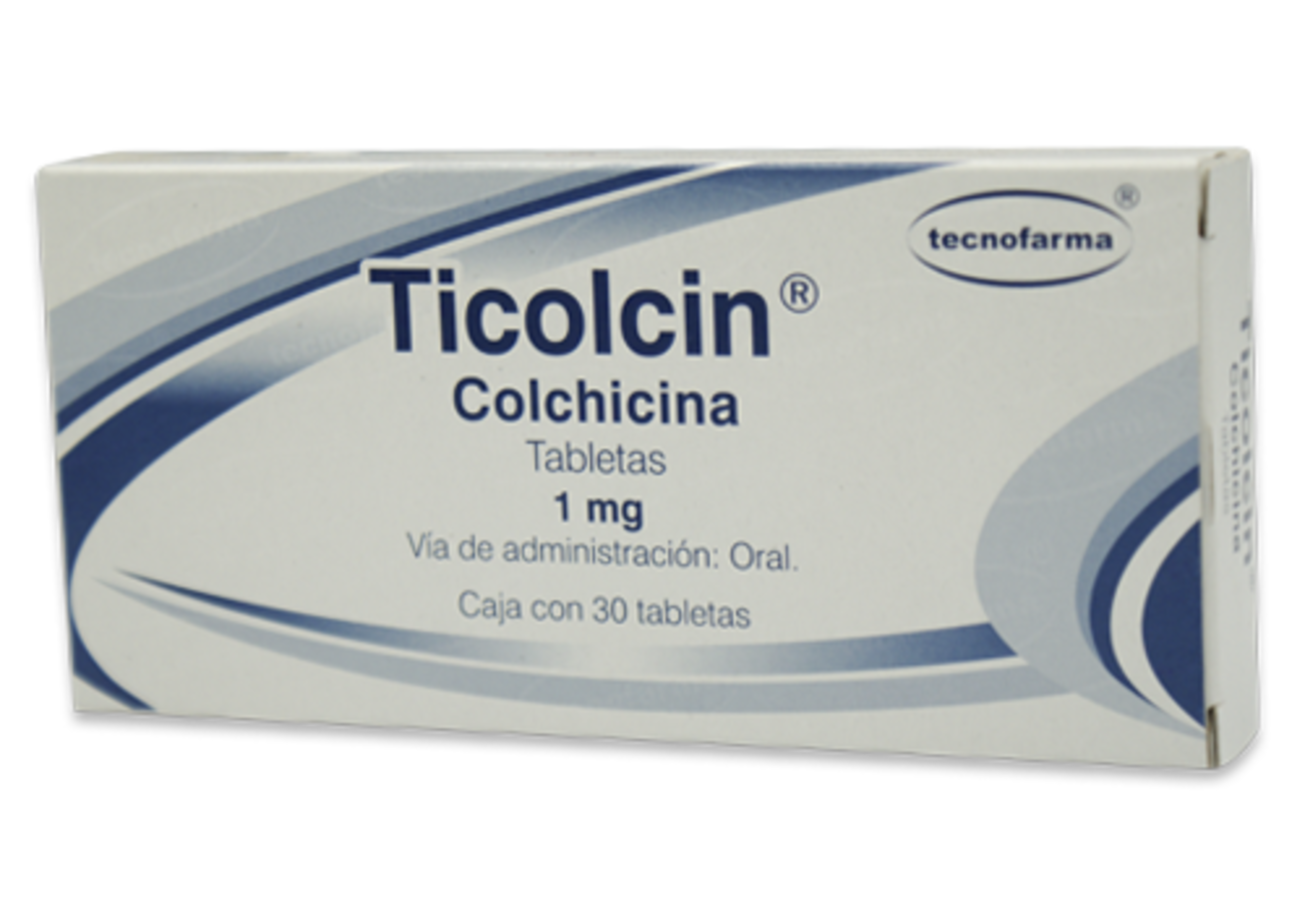 Ticolcin 1 Mg Con 30 Tabletas