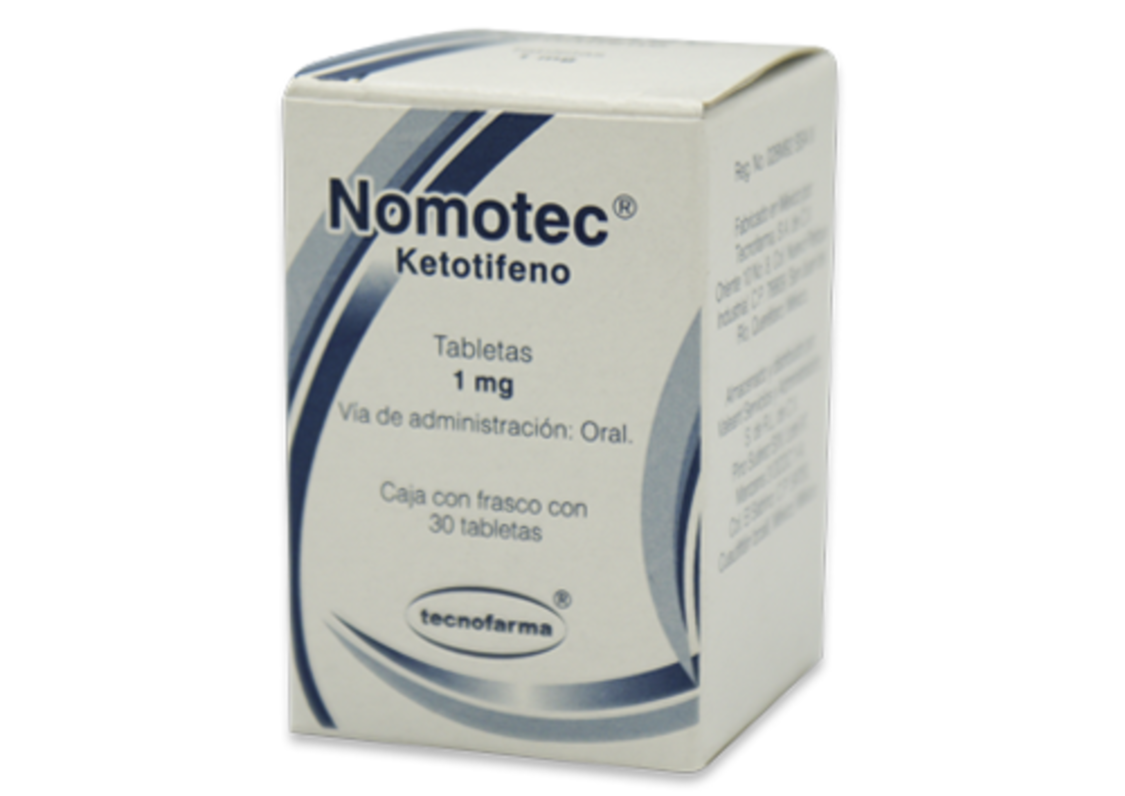 Nomotec 1 Mg Con 30 Tabletas