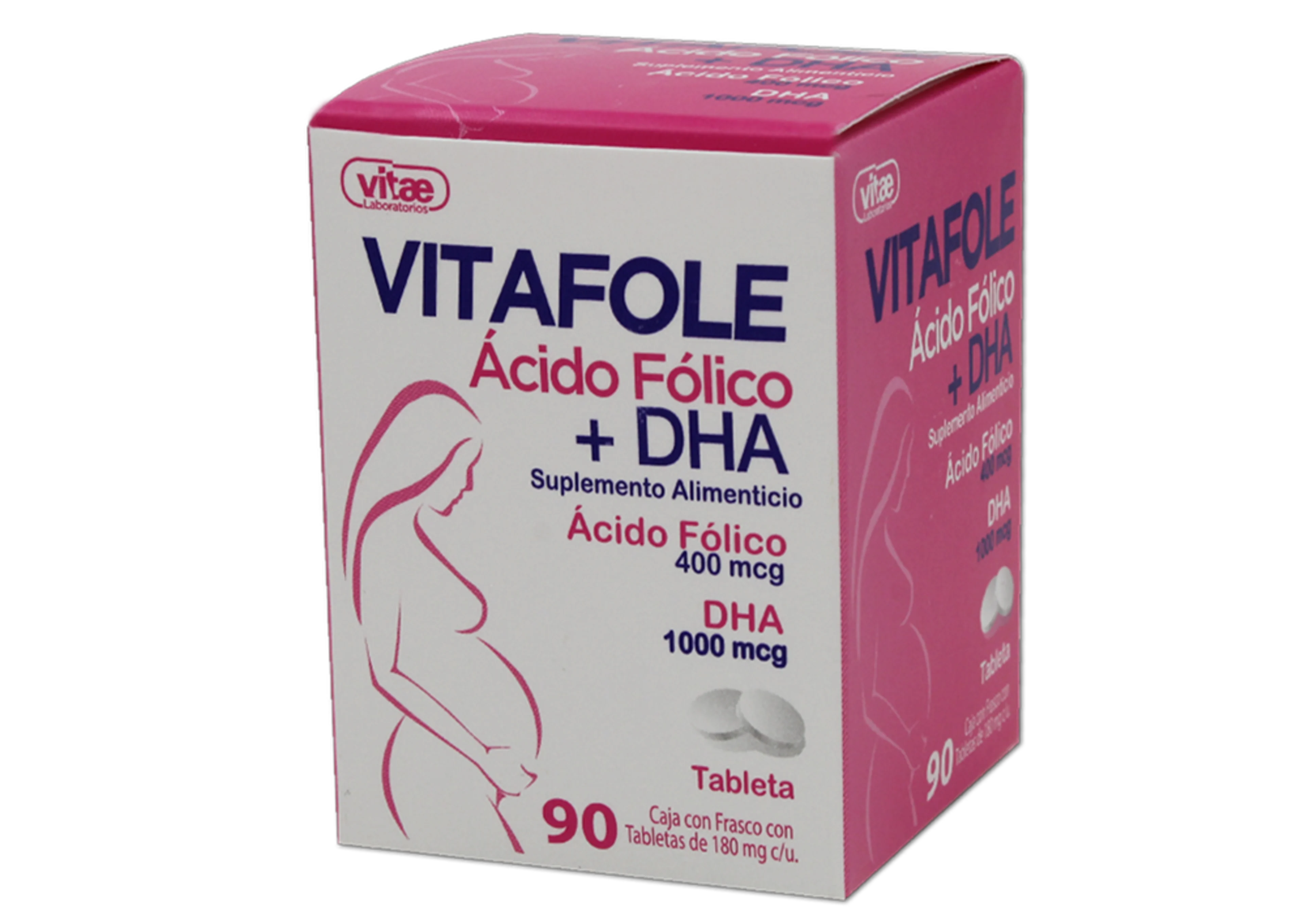 Vitafole Ácido Fólico con 90 Tabletas
