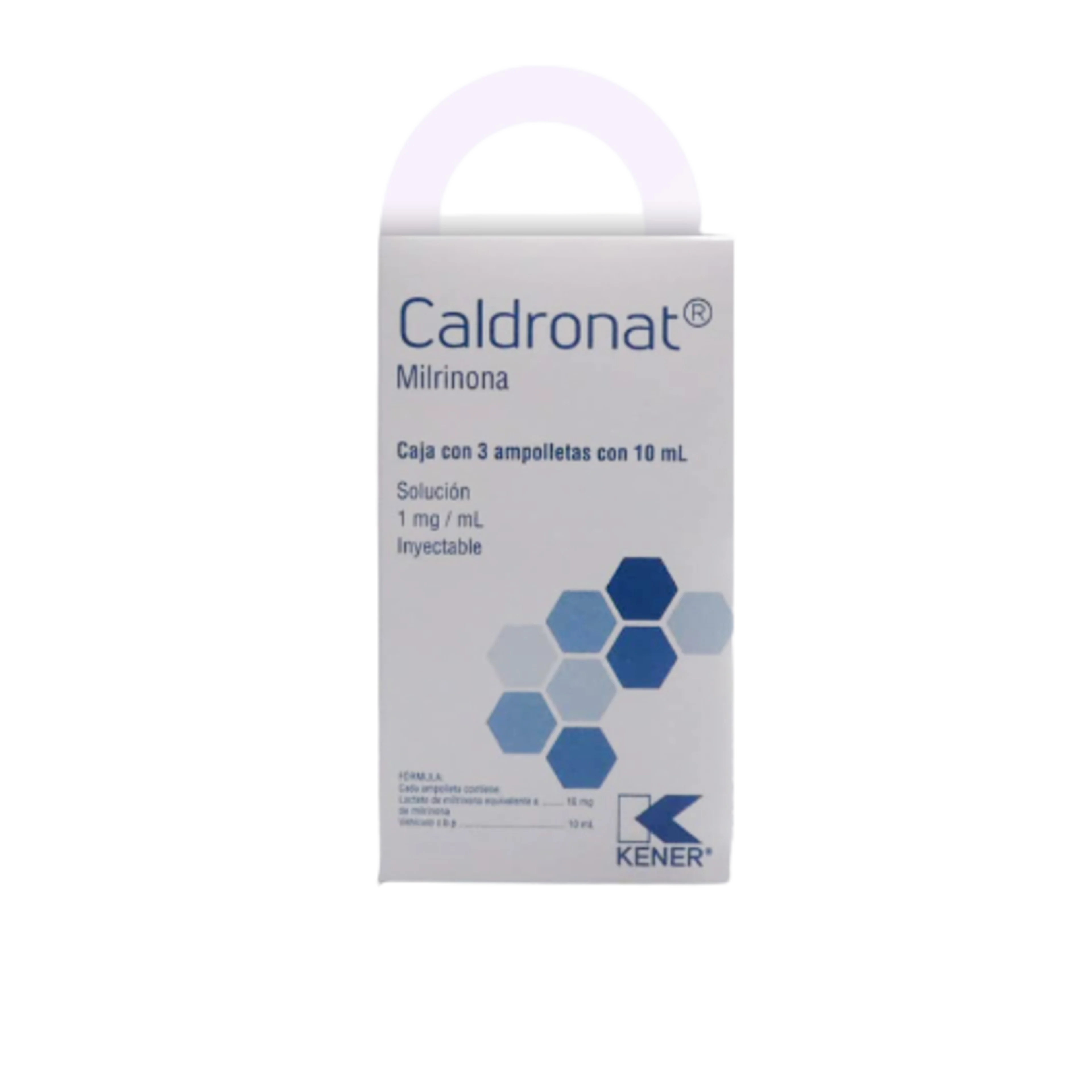 Caldronat 1 Mg Solución Inyectable Con 3 Ampolletas