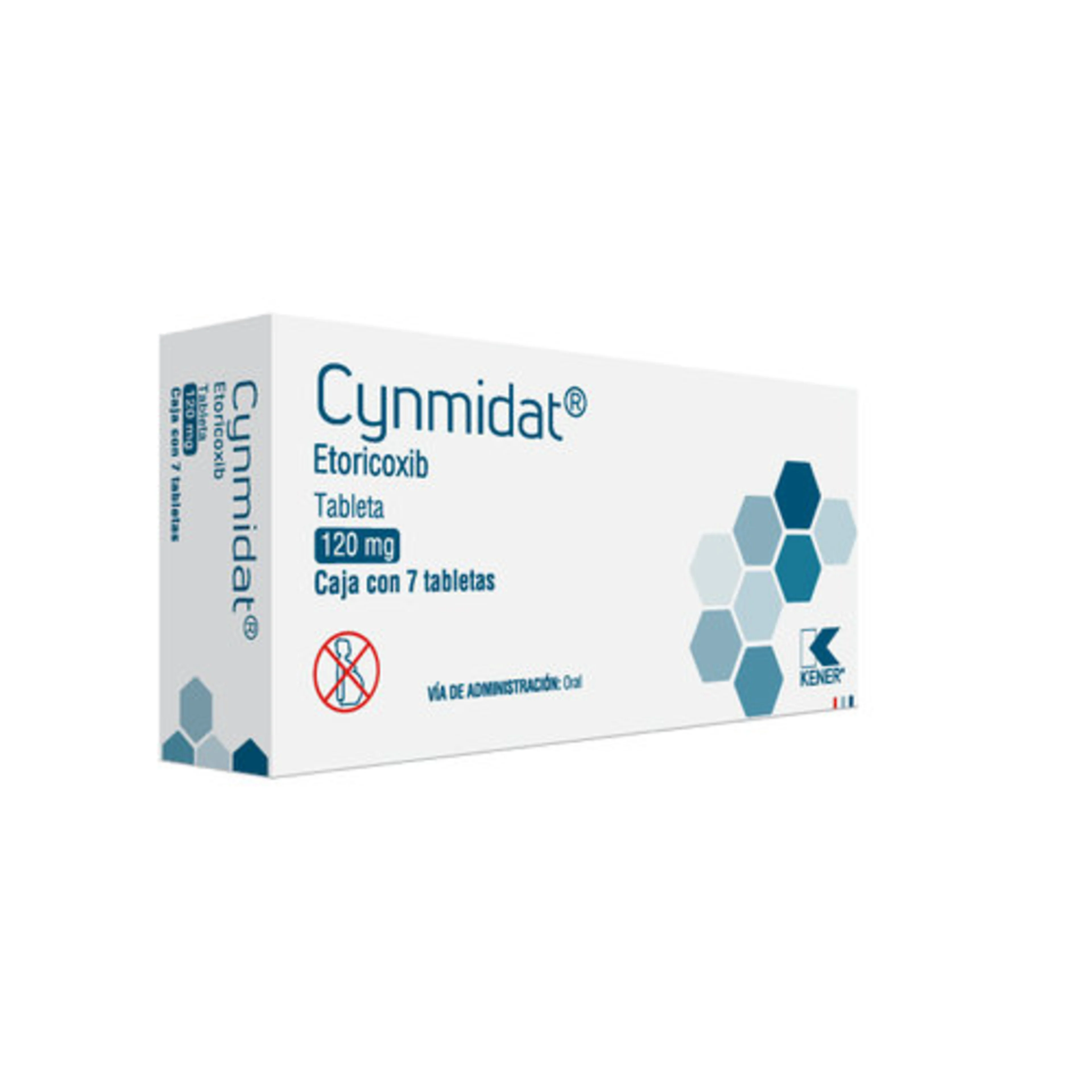 Cynmidat 120 Mg Con 7 Tabletas