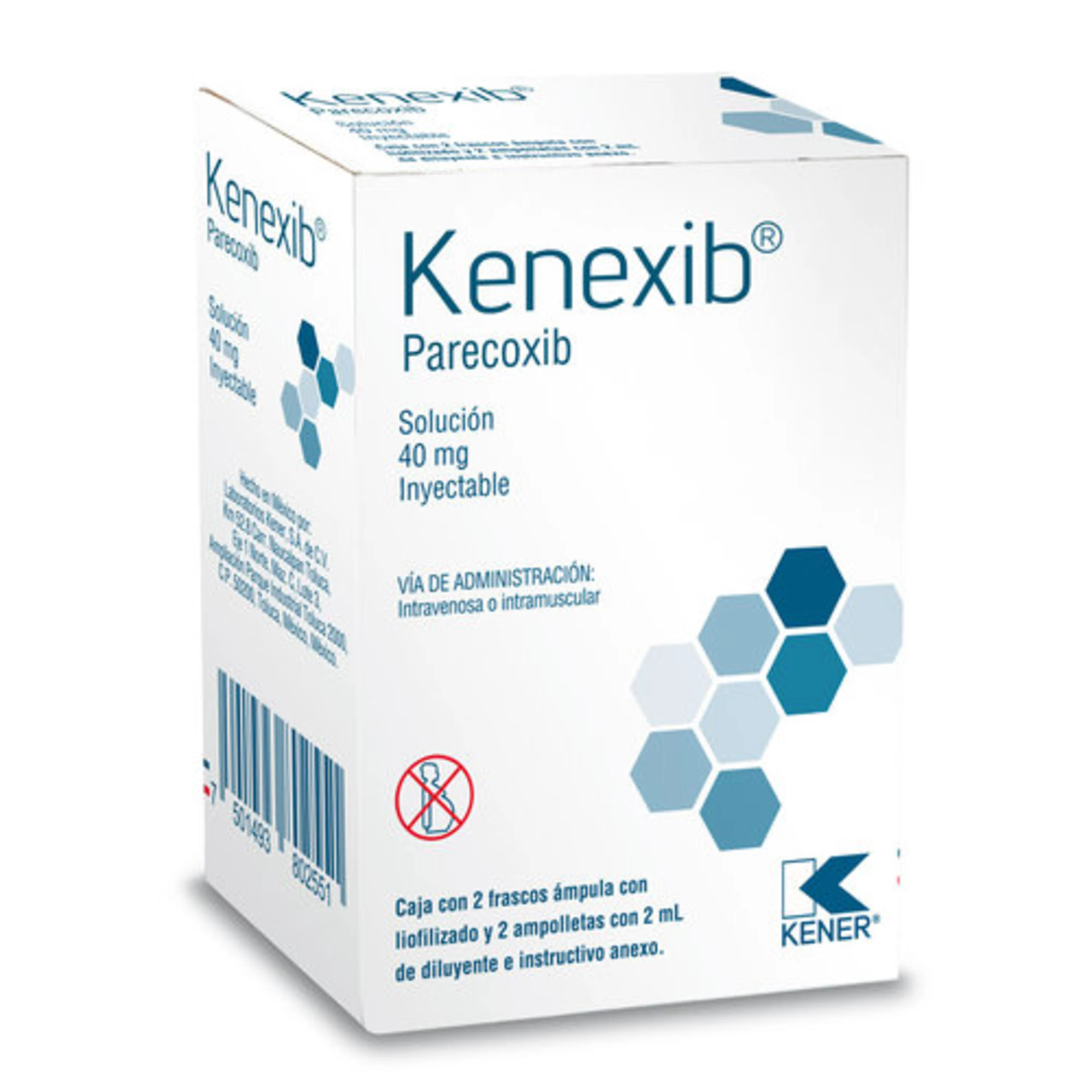 Kenexib 40 Mg Con 2 Frascos De 2 Ml