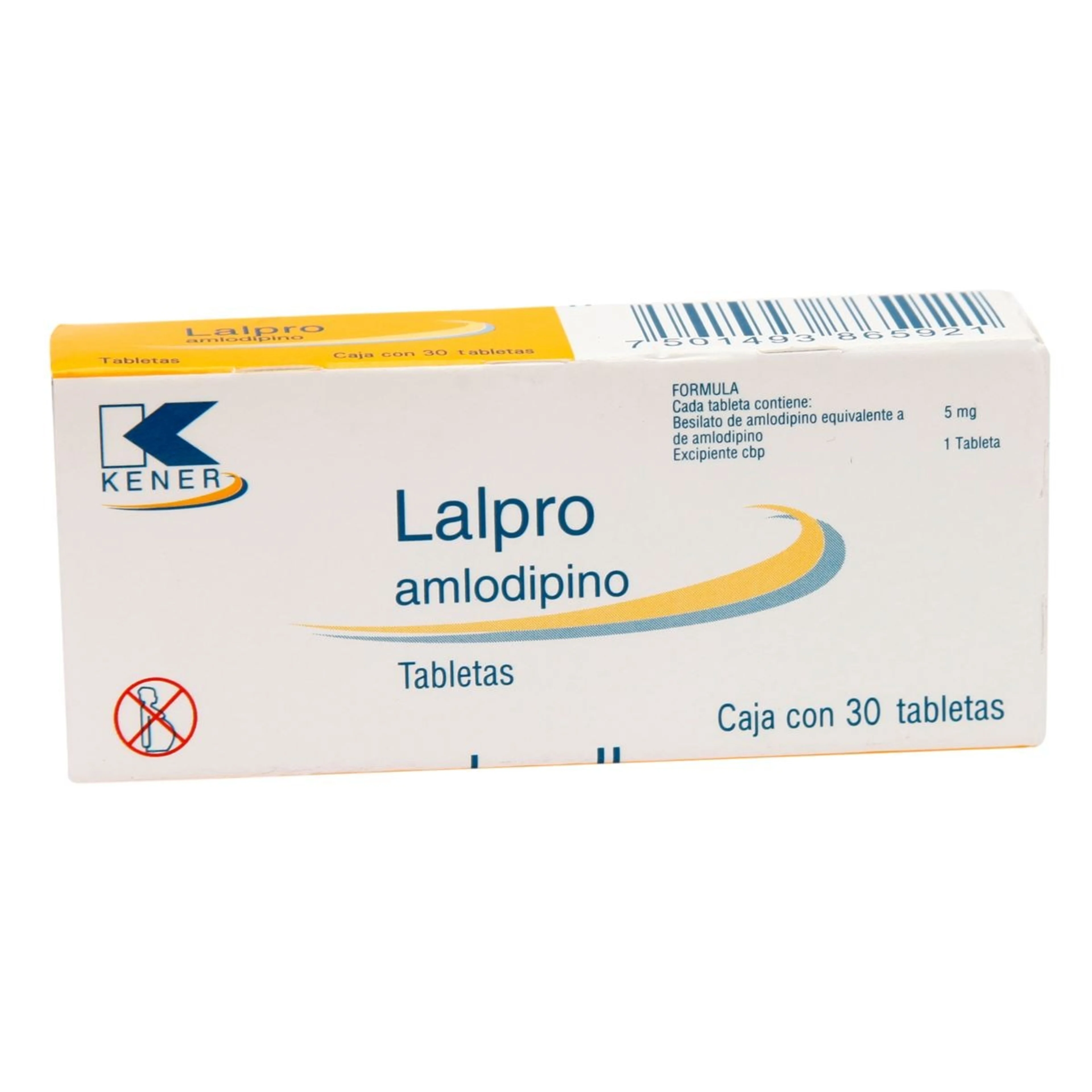 Lalpro 5 Mg Con 30 Tabletas