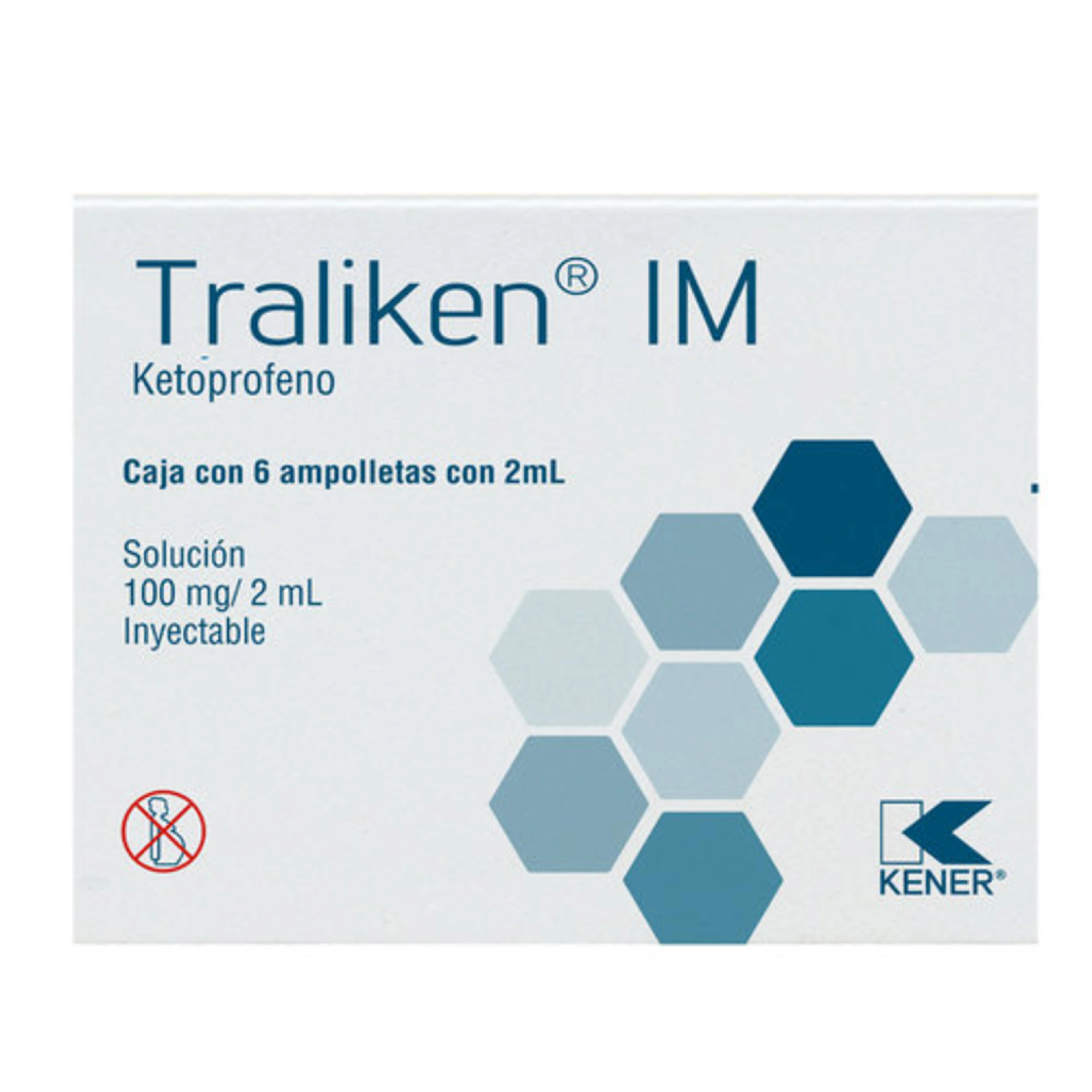 Traliken Im 100 Mg Con 6 Ampolletas
