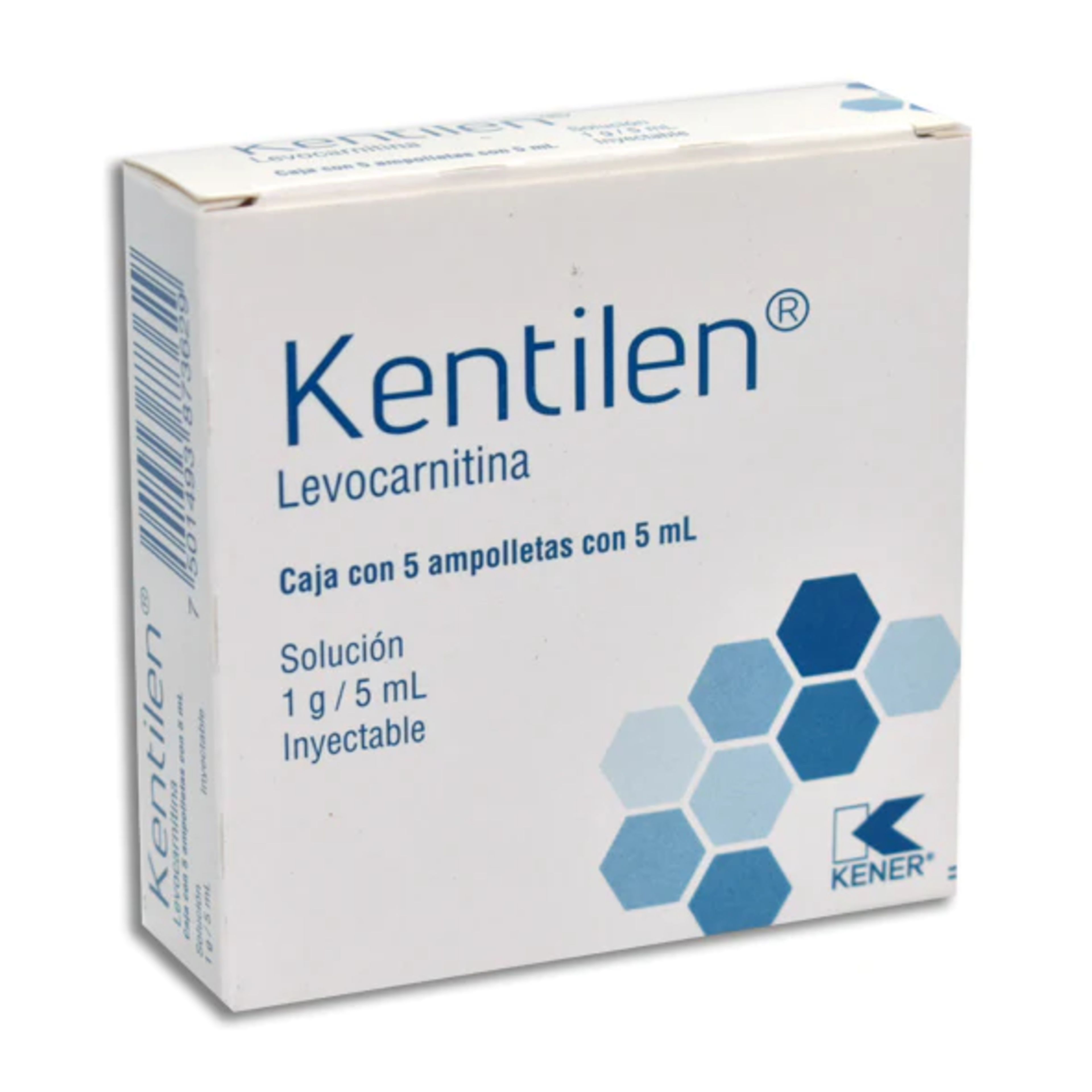 Kentilen 1 G Solución Inyectable Con 5 Ampolletas