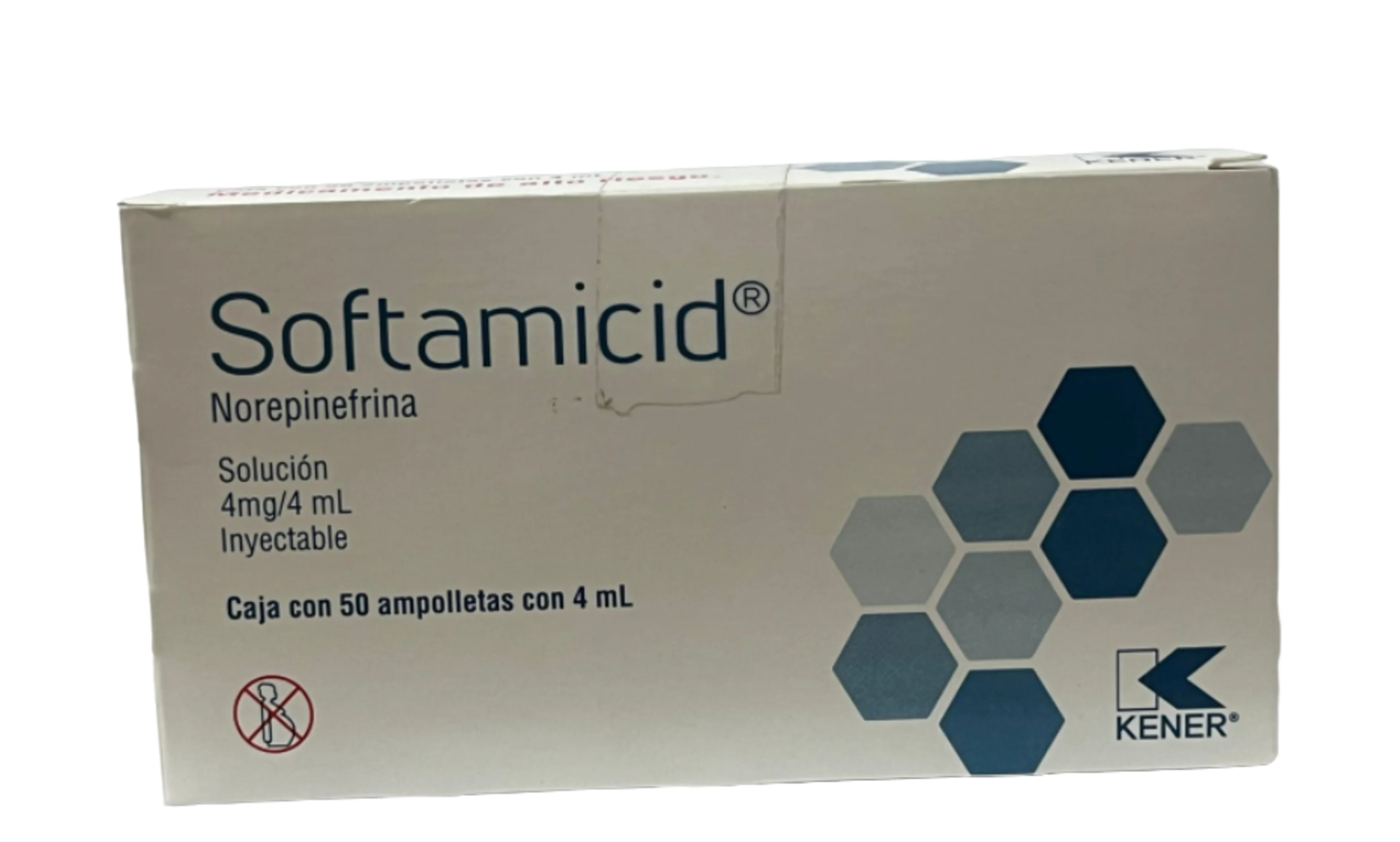 Softamicid 4 Mg Solución Inyectable 50 Ampolletas 4 Ml
