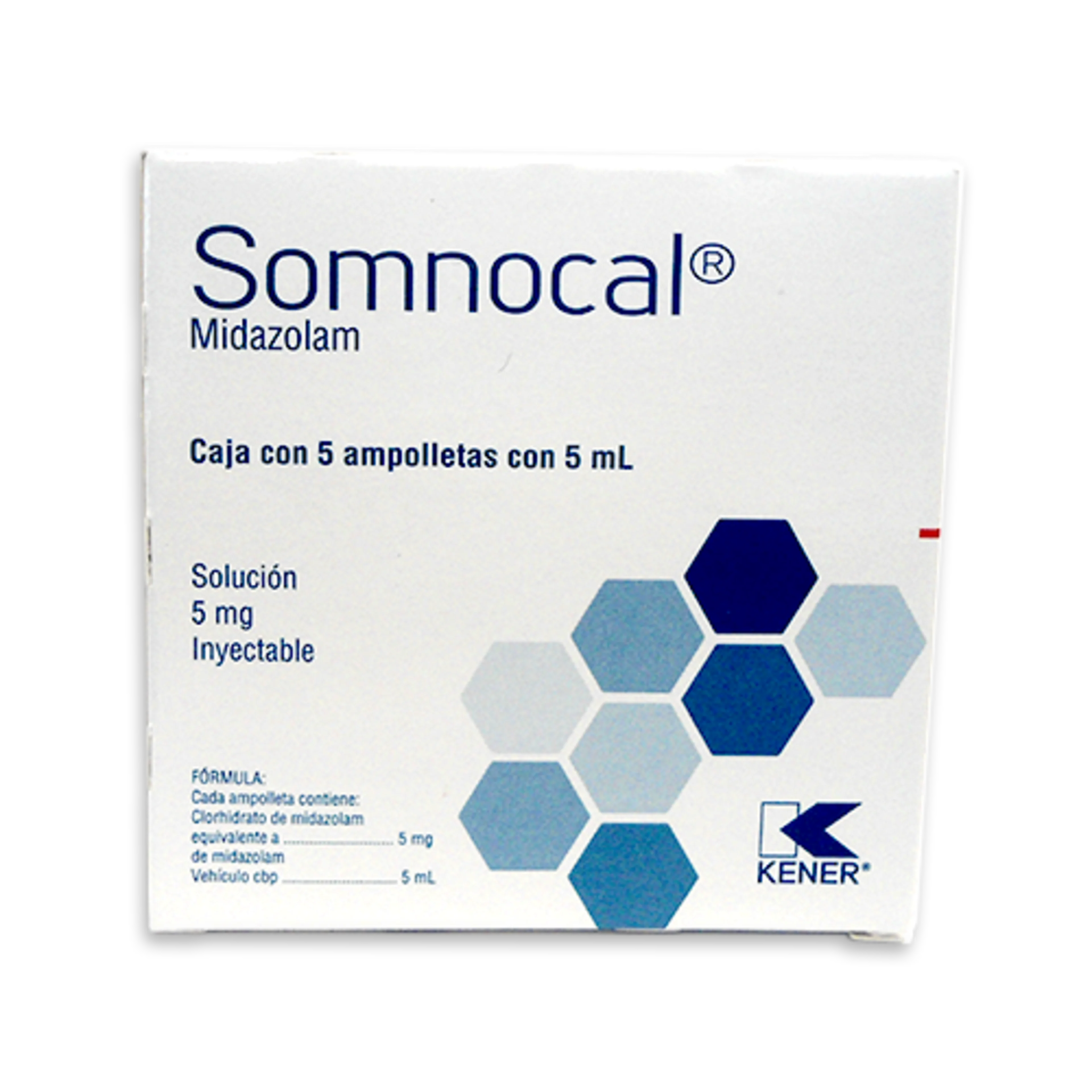 Somnocal 5 Mg Con 5 Ampolletas