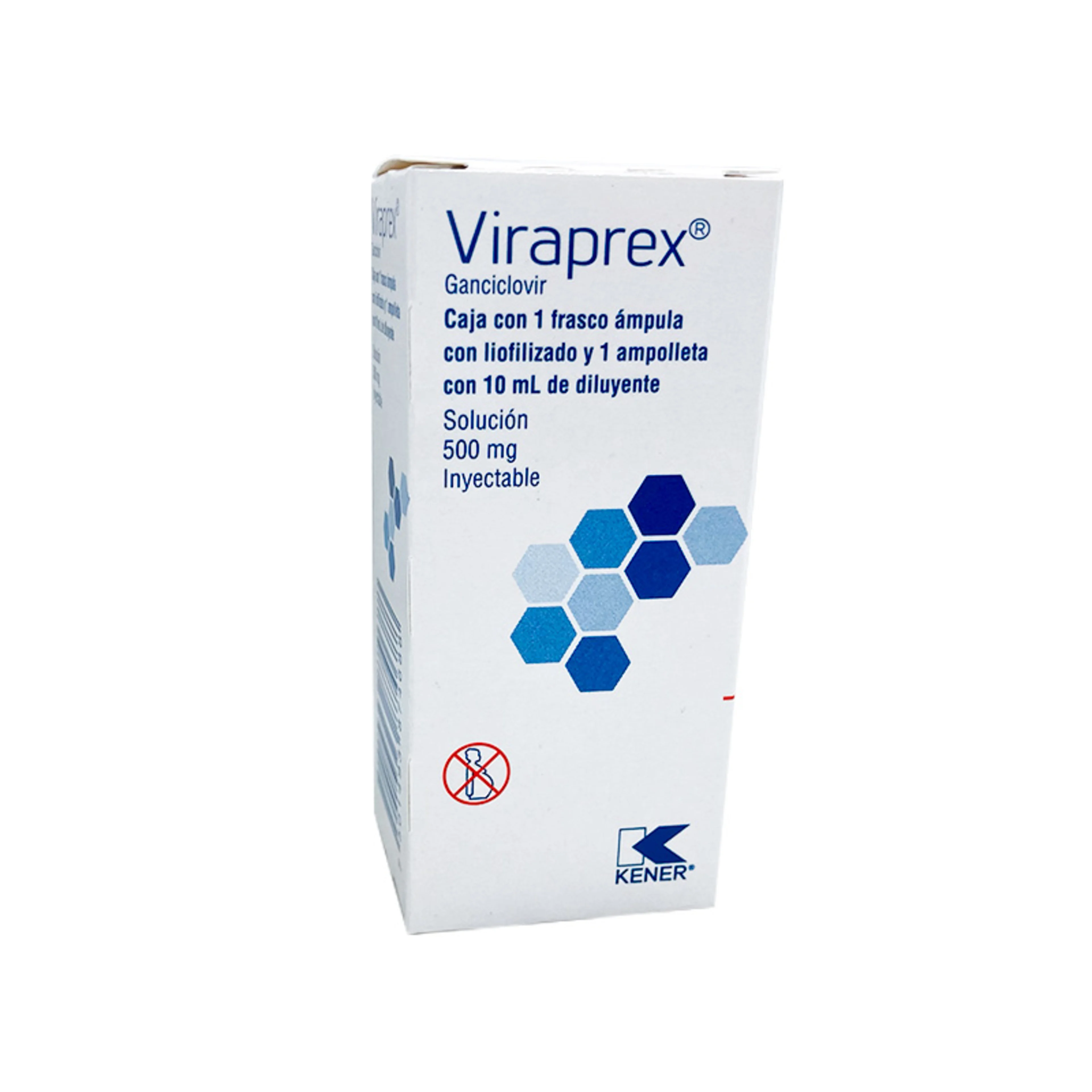 Viraprex 500 Mg Con 1 Frasco Ámpula