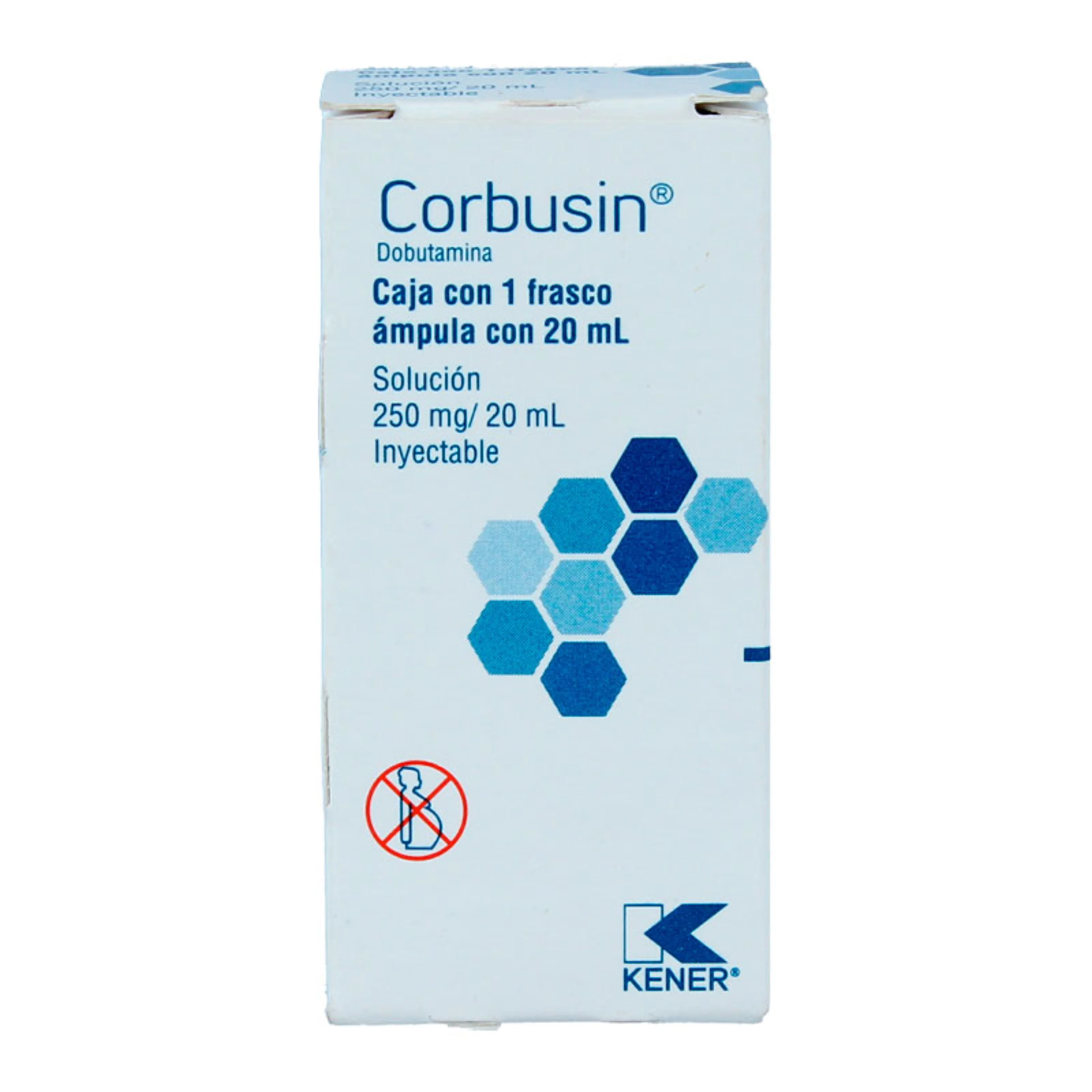 Corbusin 250 Mg Solución Inyectable Con 1 Frasco Con Ámpula