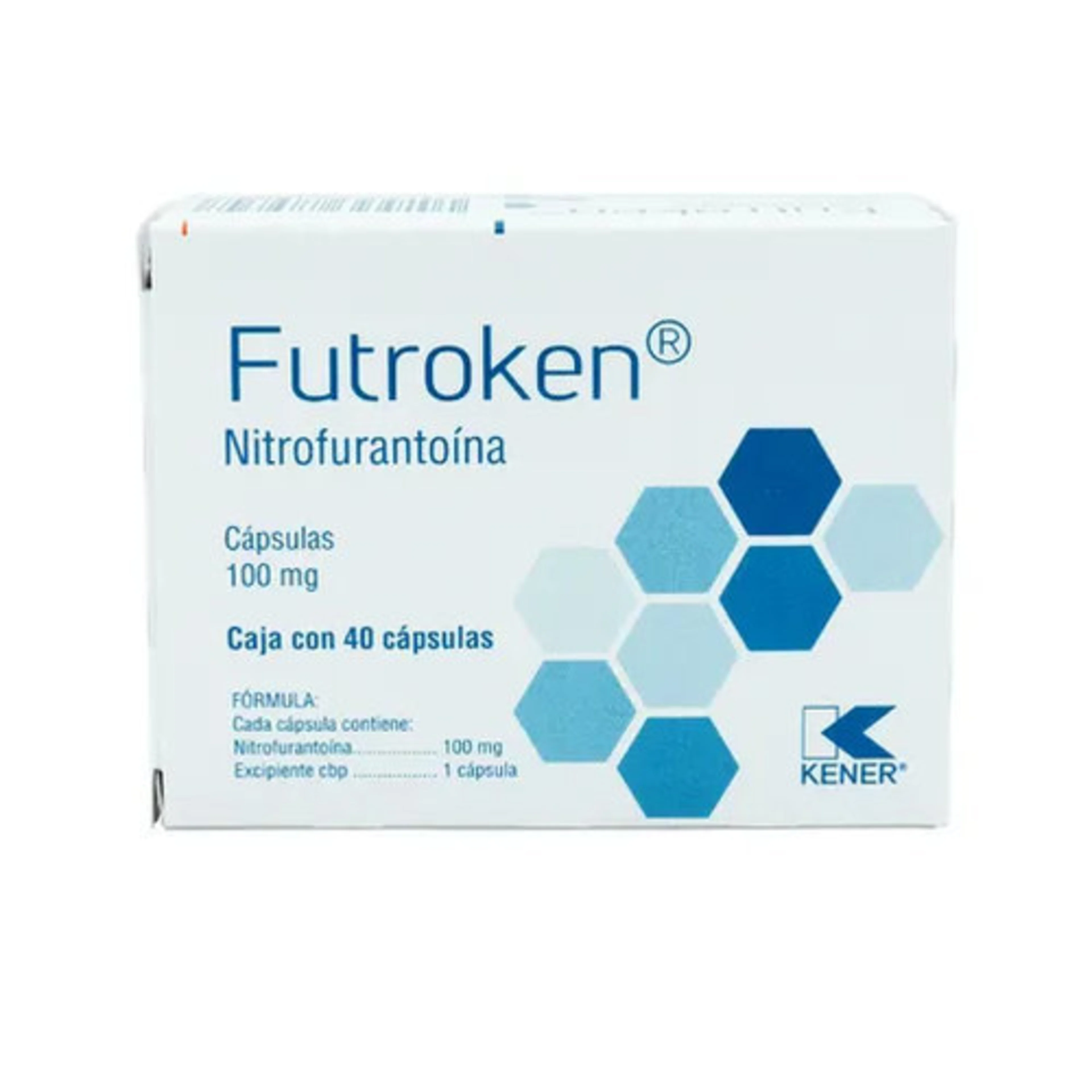 Nitrofurantoína Nitrofurantoina 100 Mg Con 40 Cápsulas