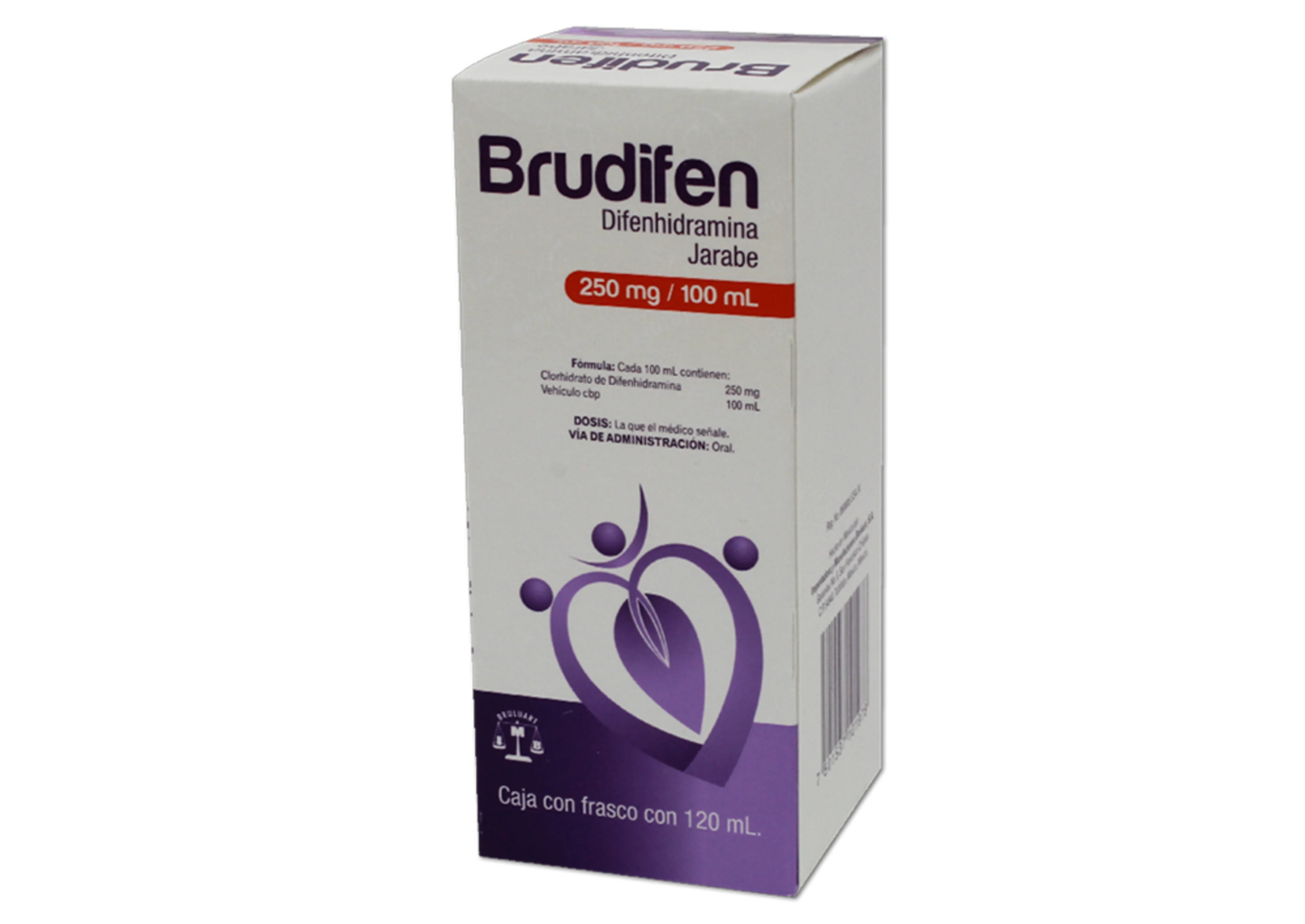 Brudifen 250 Mg Jarabe Con 120 Ml