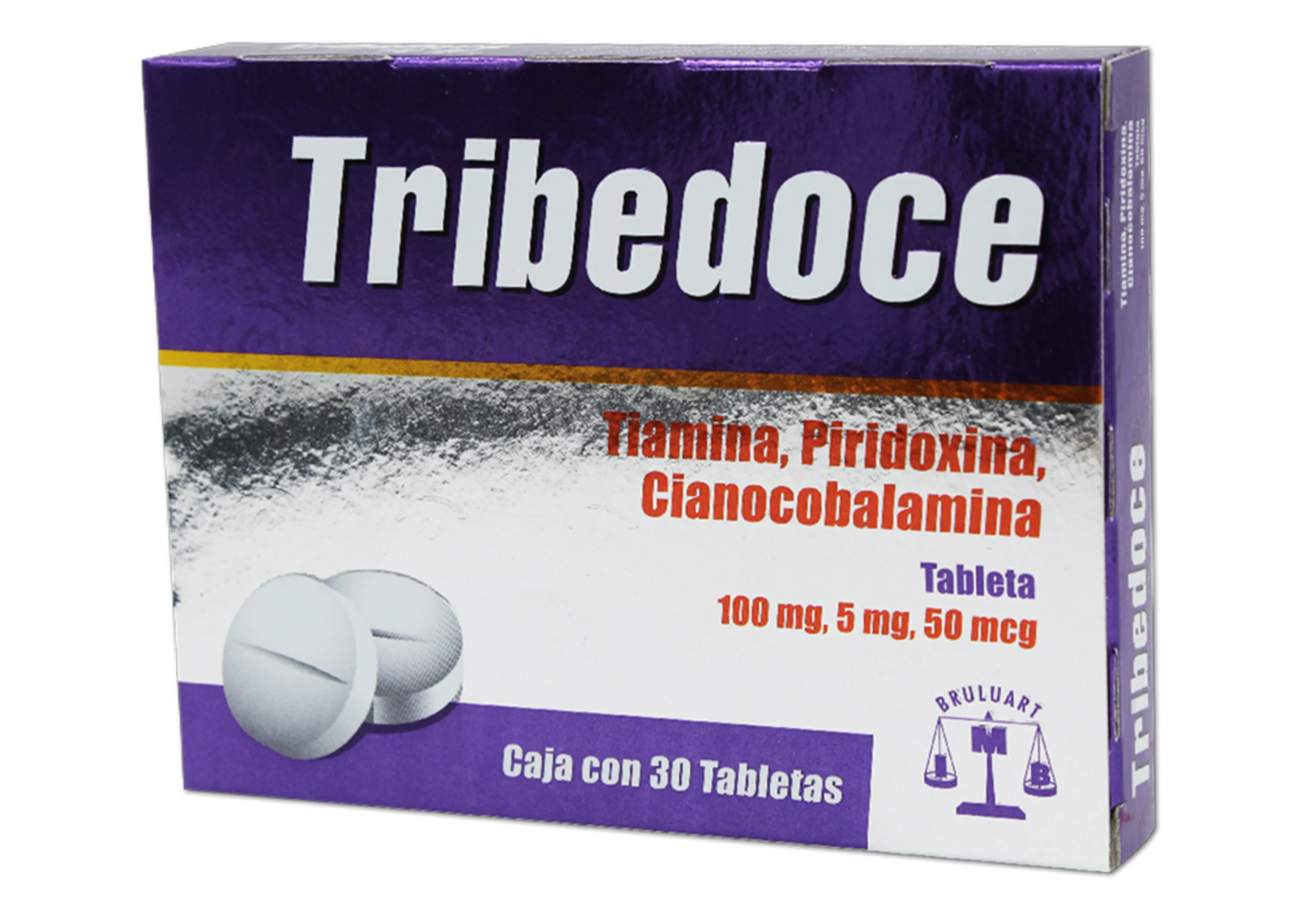 Tribedoce Complejo B con 30 Cápsulas