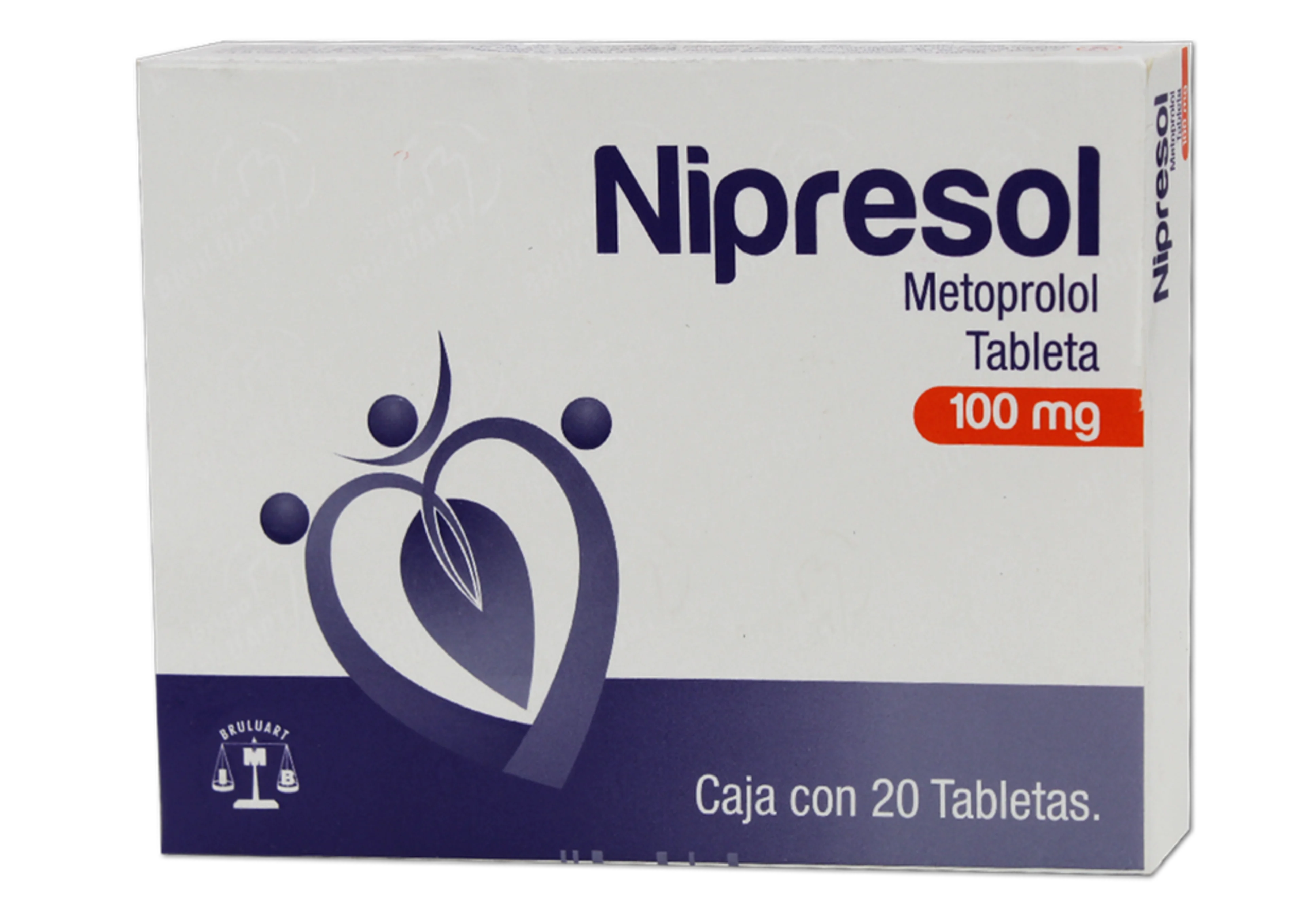Nipresol 100 Mg Con 20 Tabletas