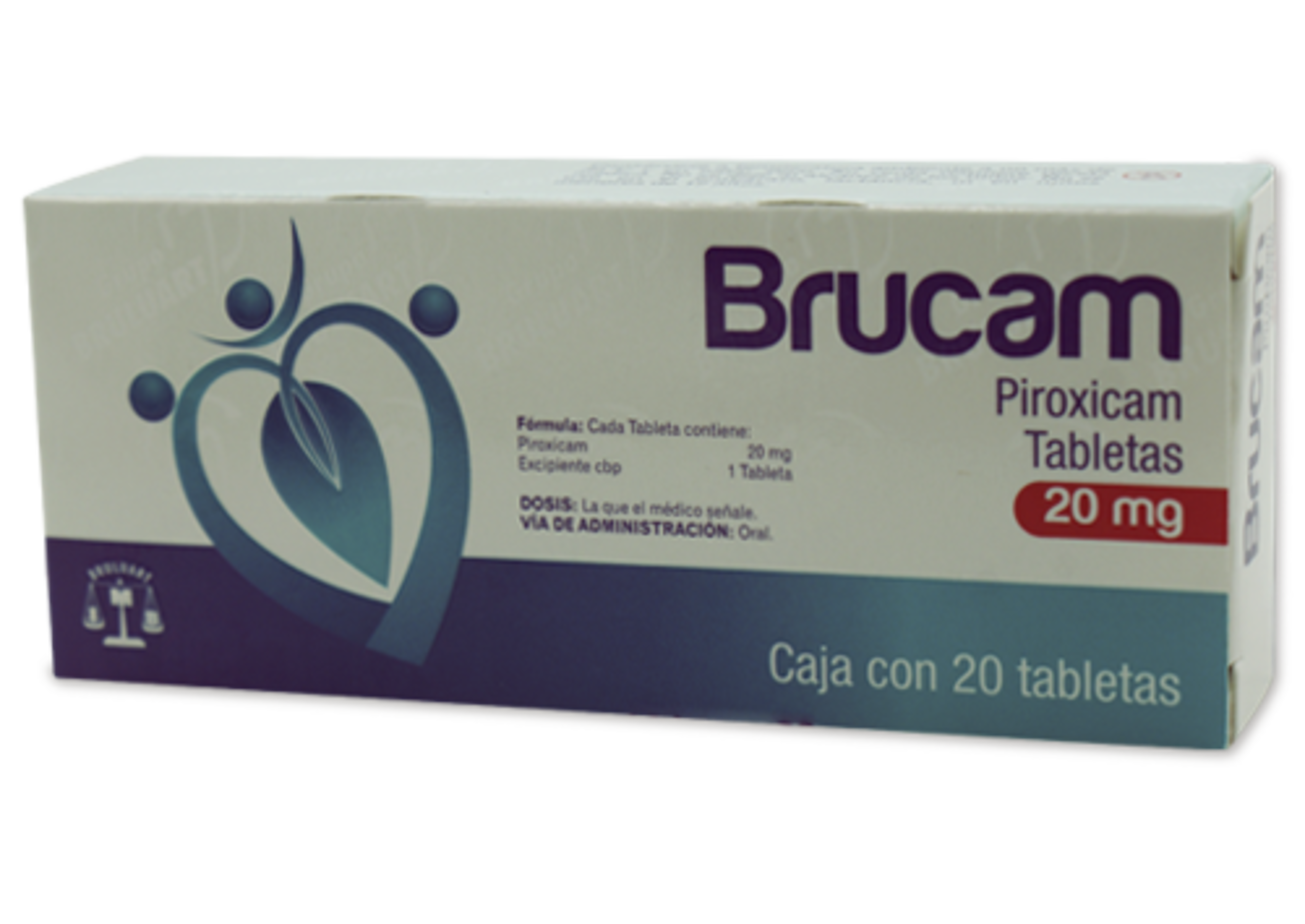 Brucam 20 Mg Con 20 Tabletas