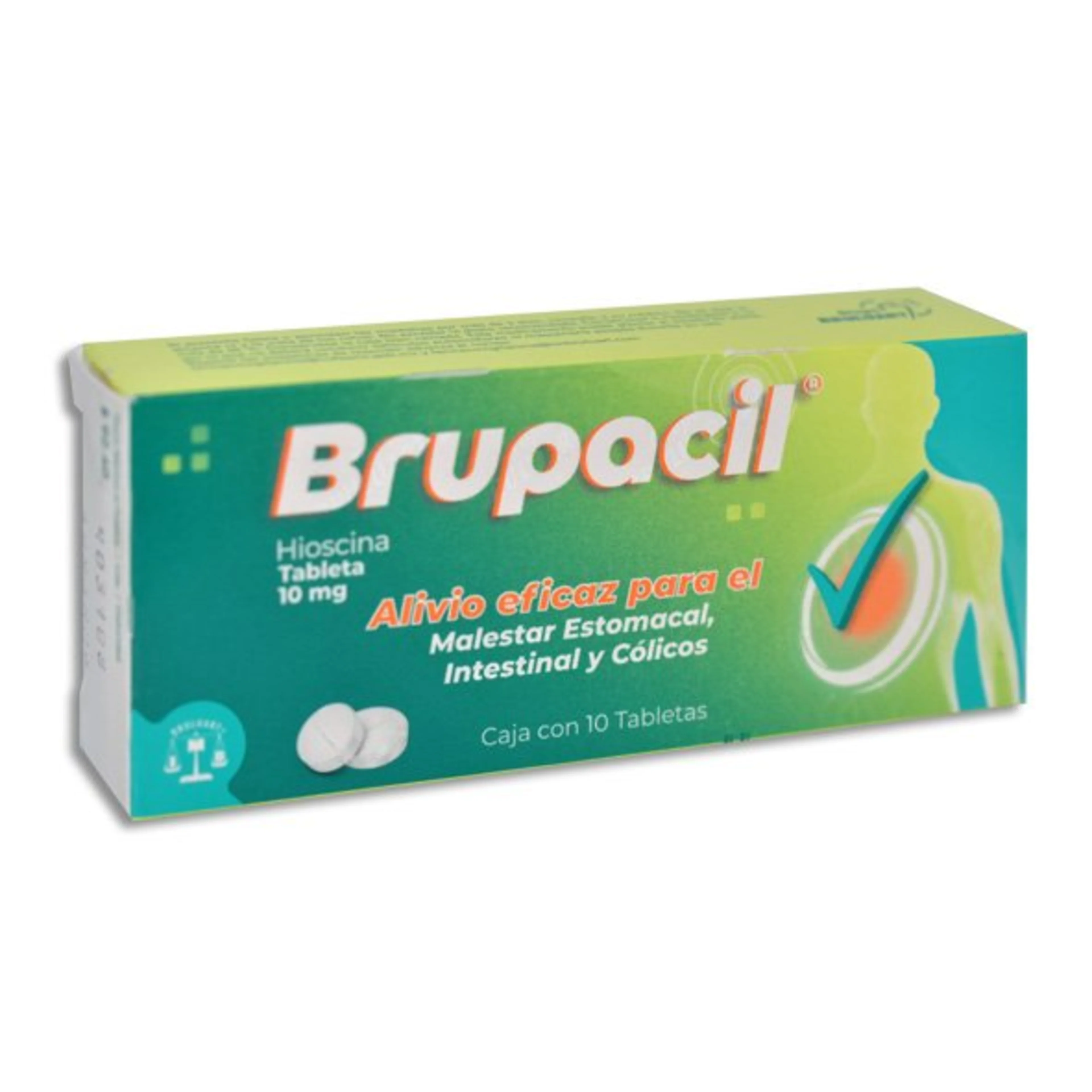 Brupacil 10 Mg Con 10 Tabletas