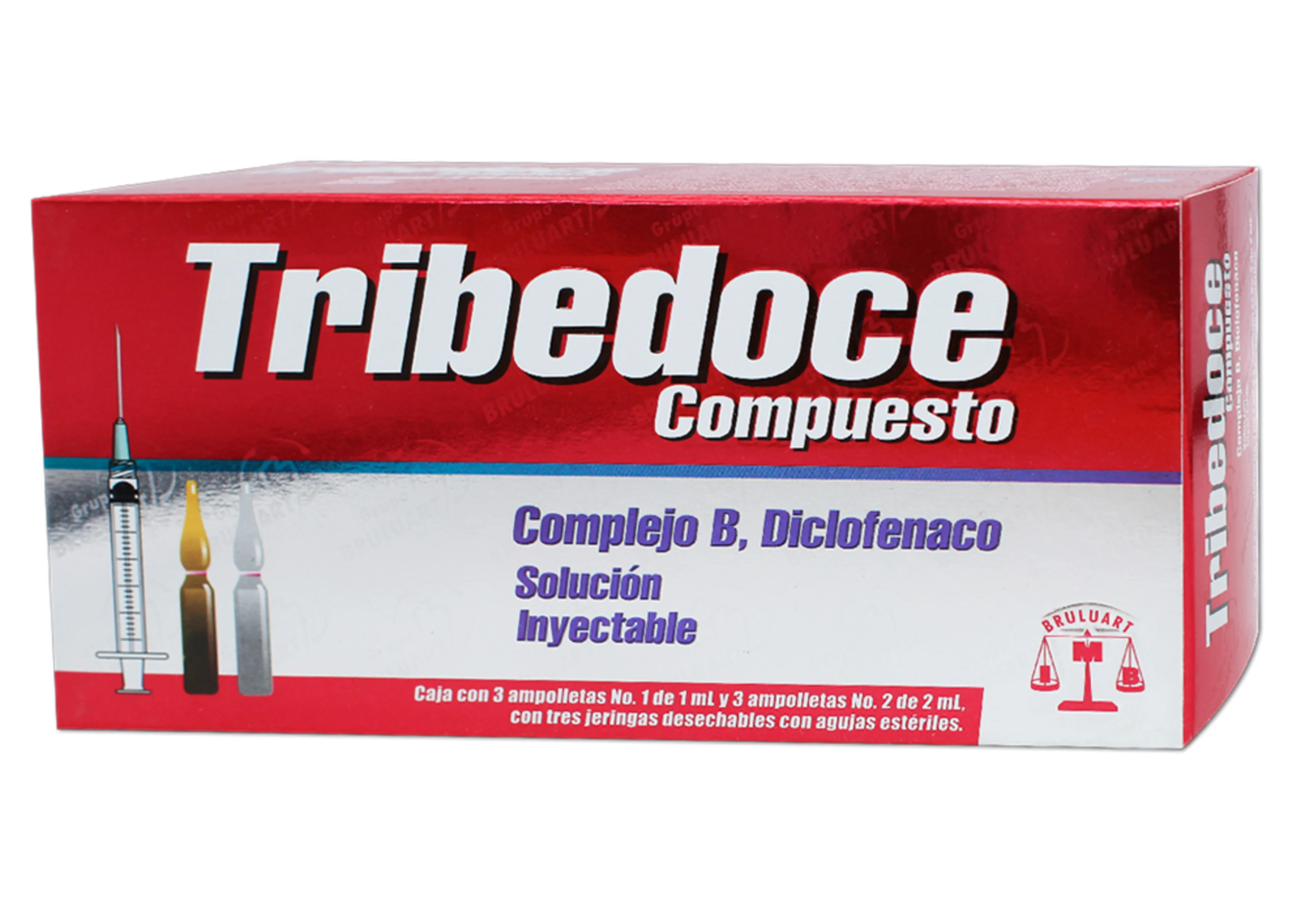 Tribedoce Compuesto Con 6 Ampolletas Y 3 Jeringas