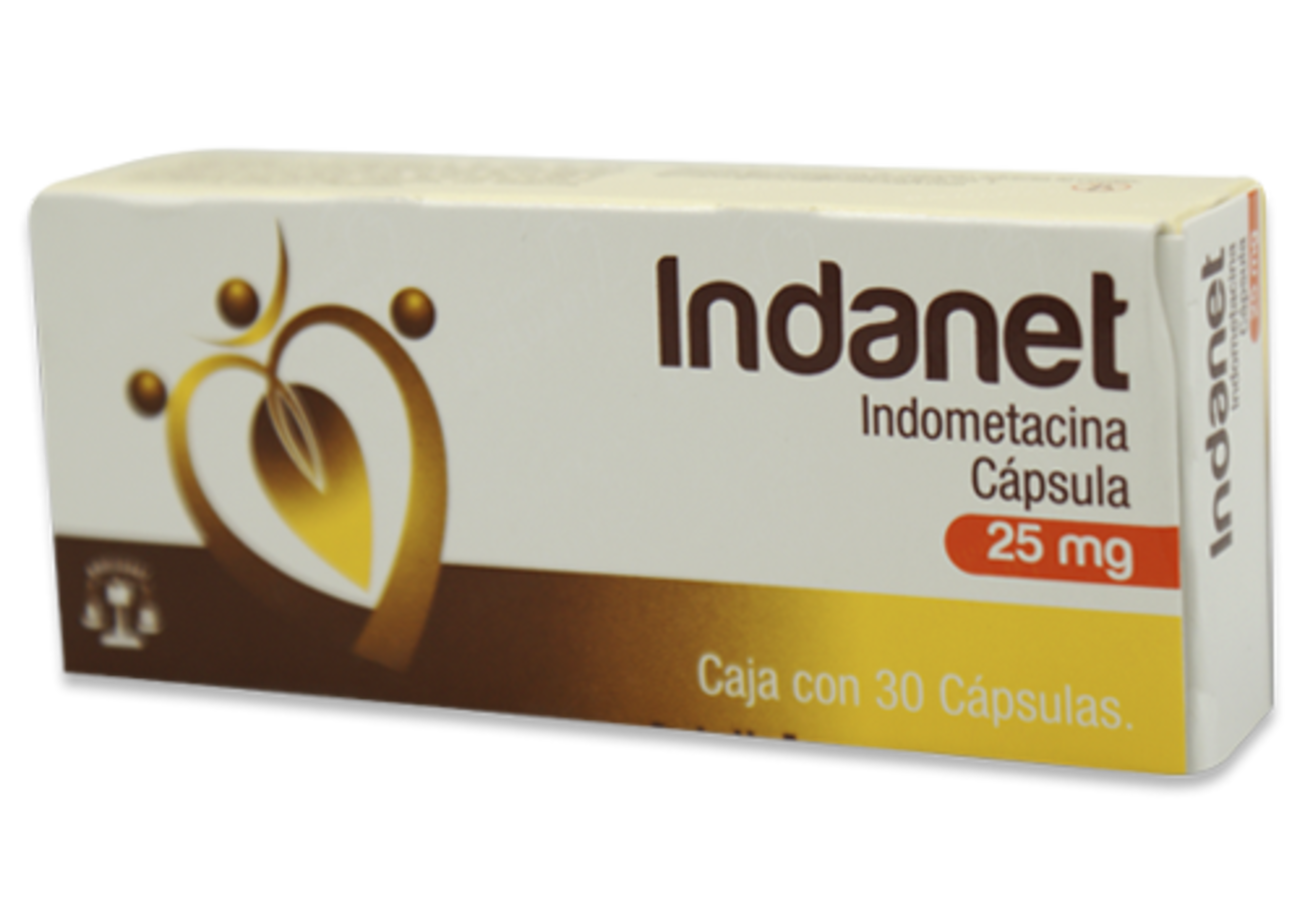 Indanet 25 Mg Con 30 Cápsulas
