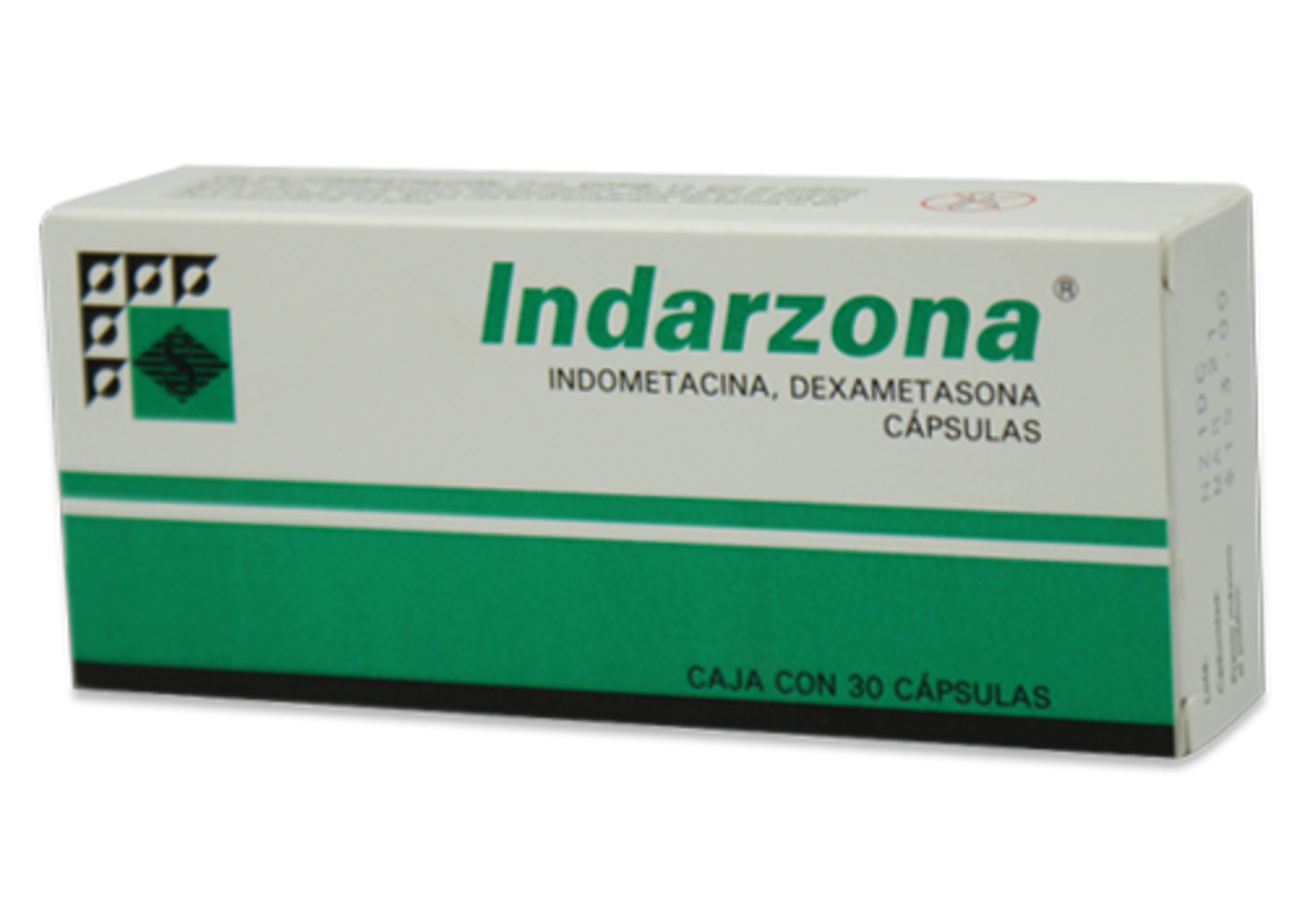Indarzona 25/0.5 Mg Con 30 Cápsulas
