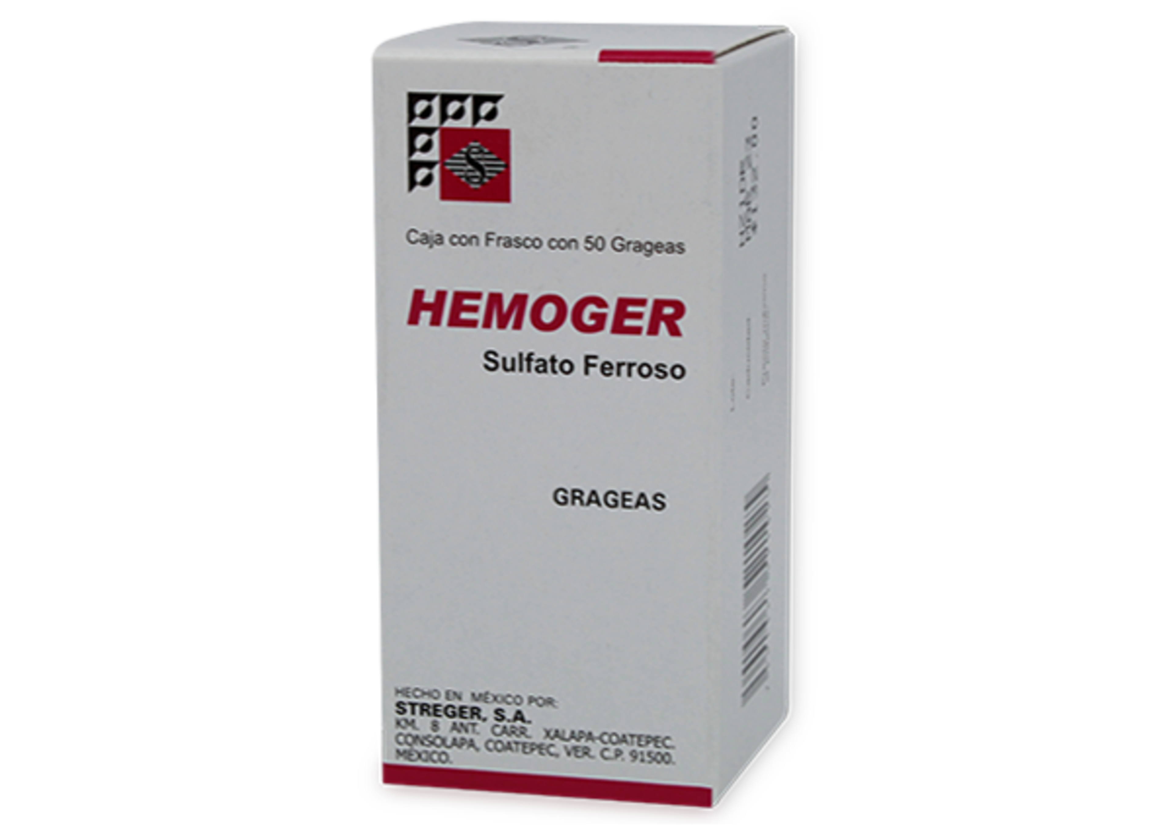 Hemoger 300 Mg Con 50 Grageas