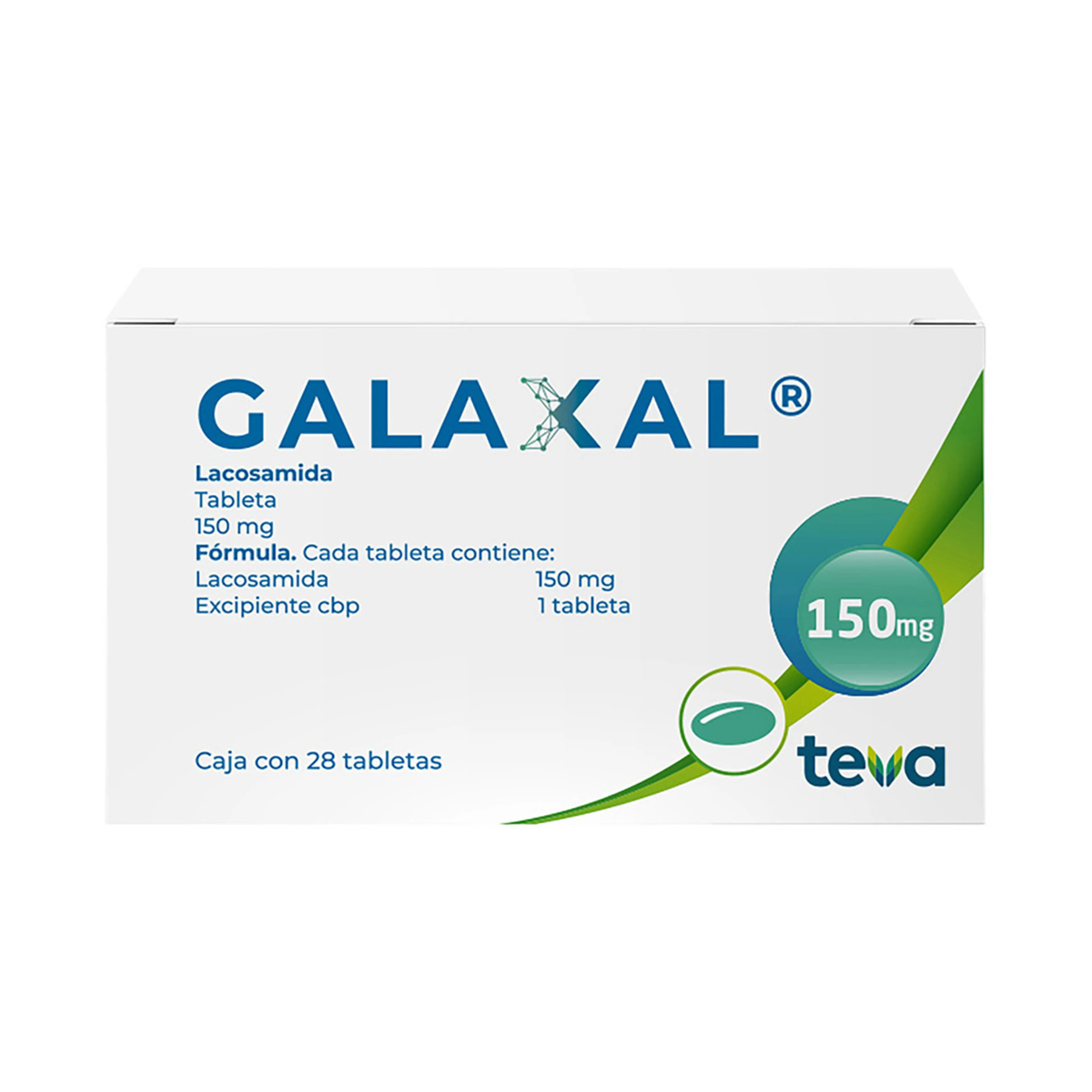 Galaxal 150 Mg Con 28 Tabletas
