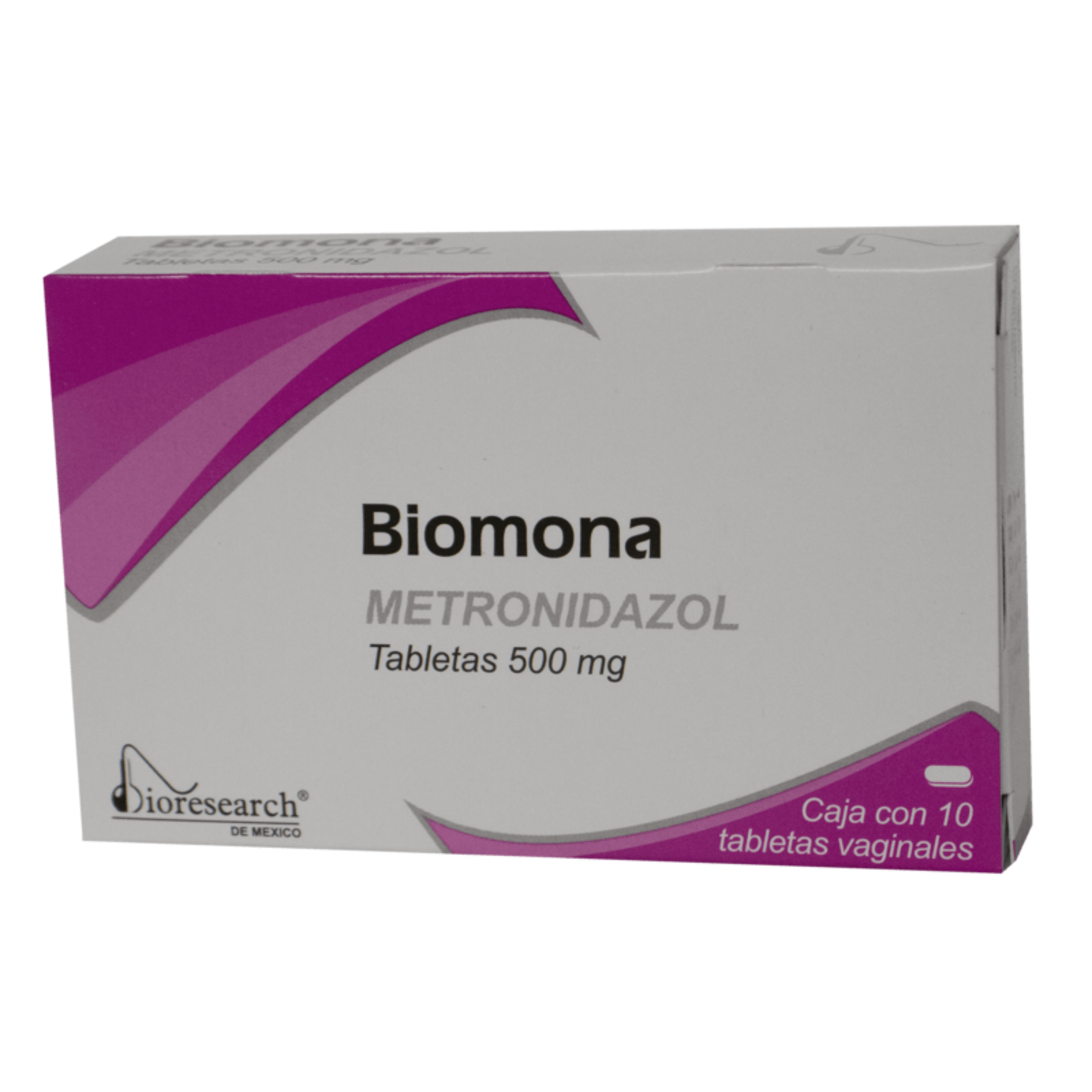 Biomona Metronidazol 500 Mg Con 10 Tabletas Vaginales