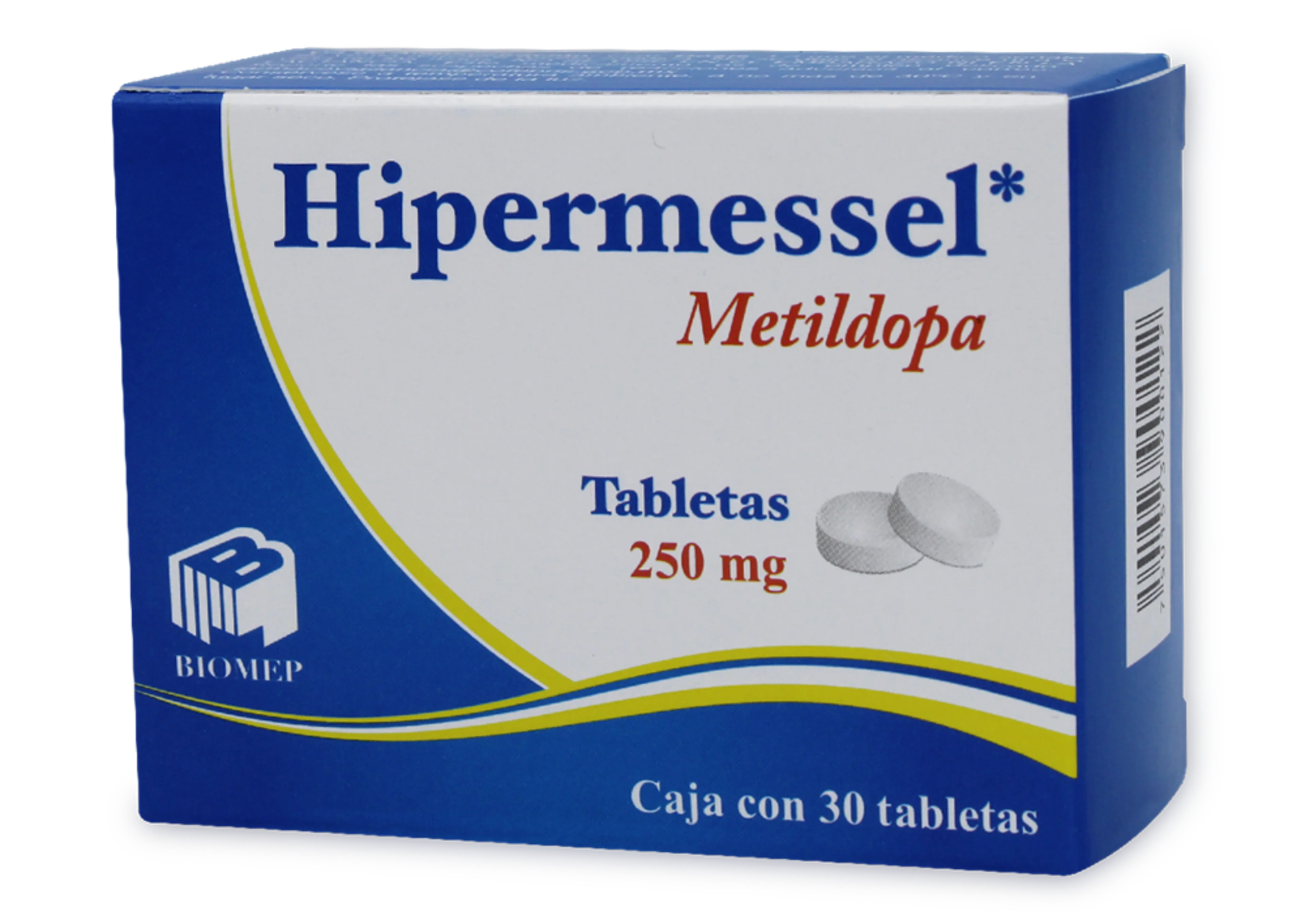 Hipermessel 250 Mg Con 30 Tabletas