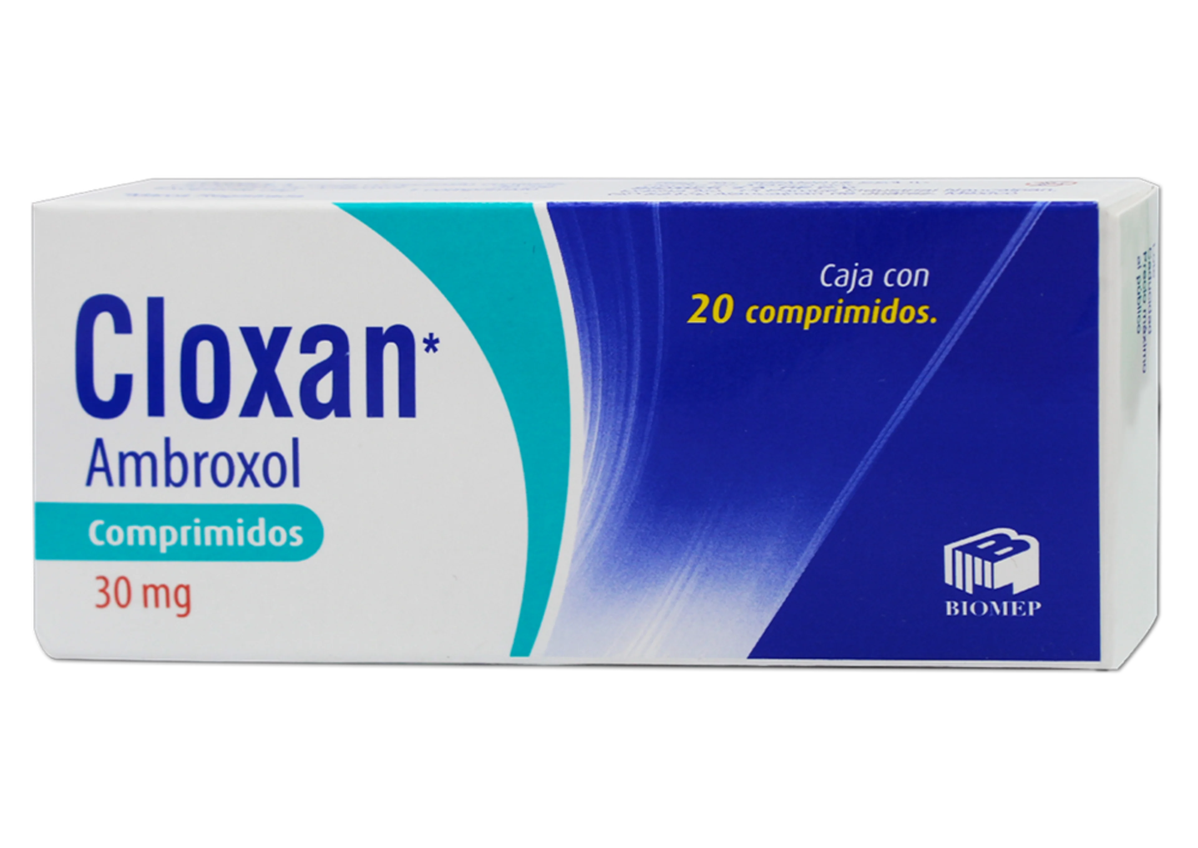 Cloxan 30 Mg Con 20 Comprimidos