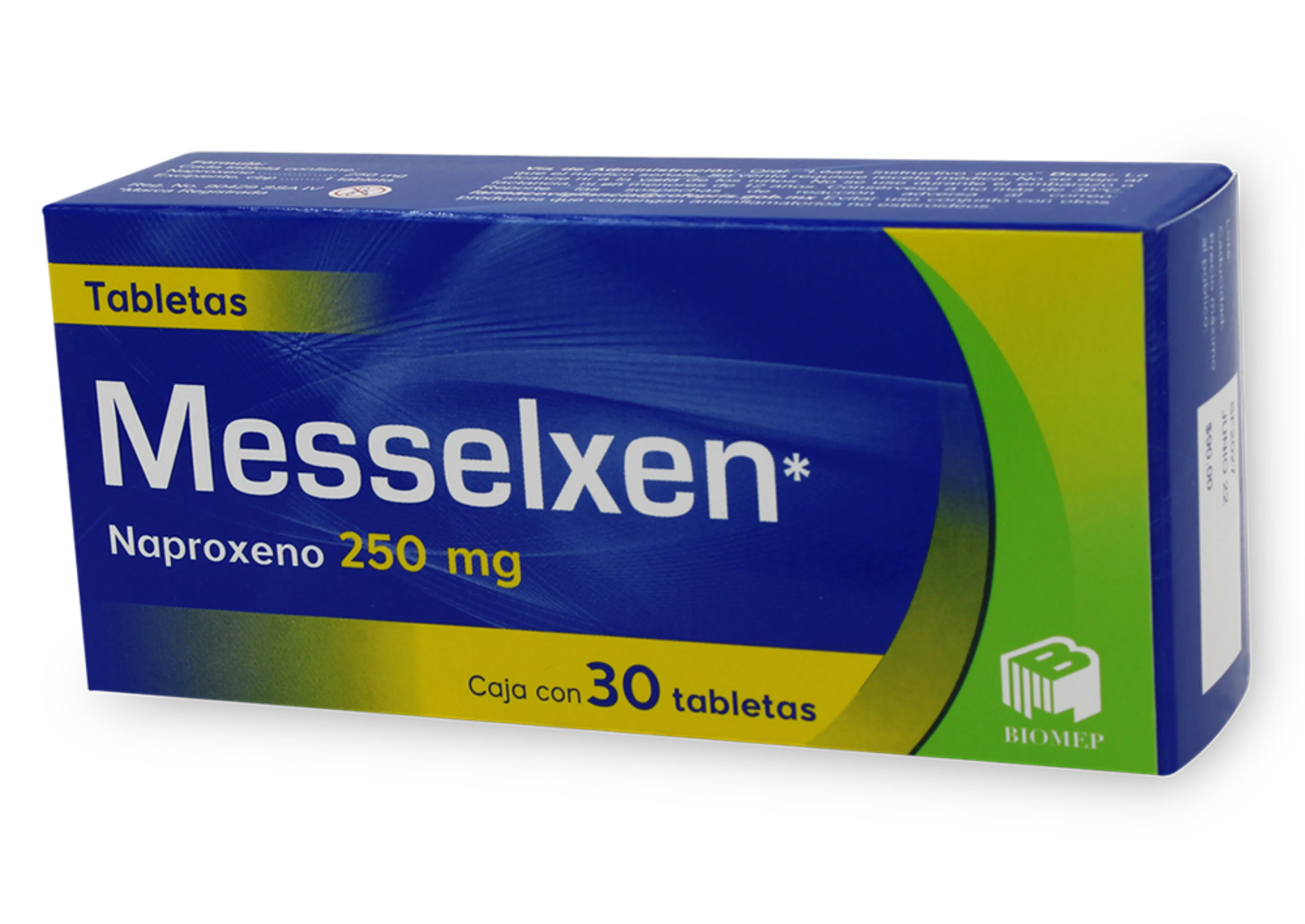 Messelxen 250 Mg Con 30 Tabletas