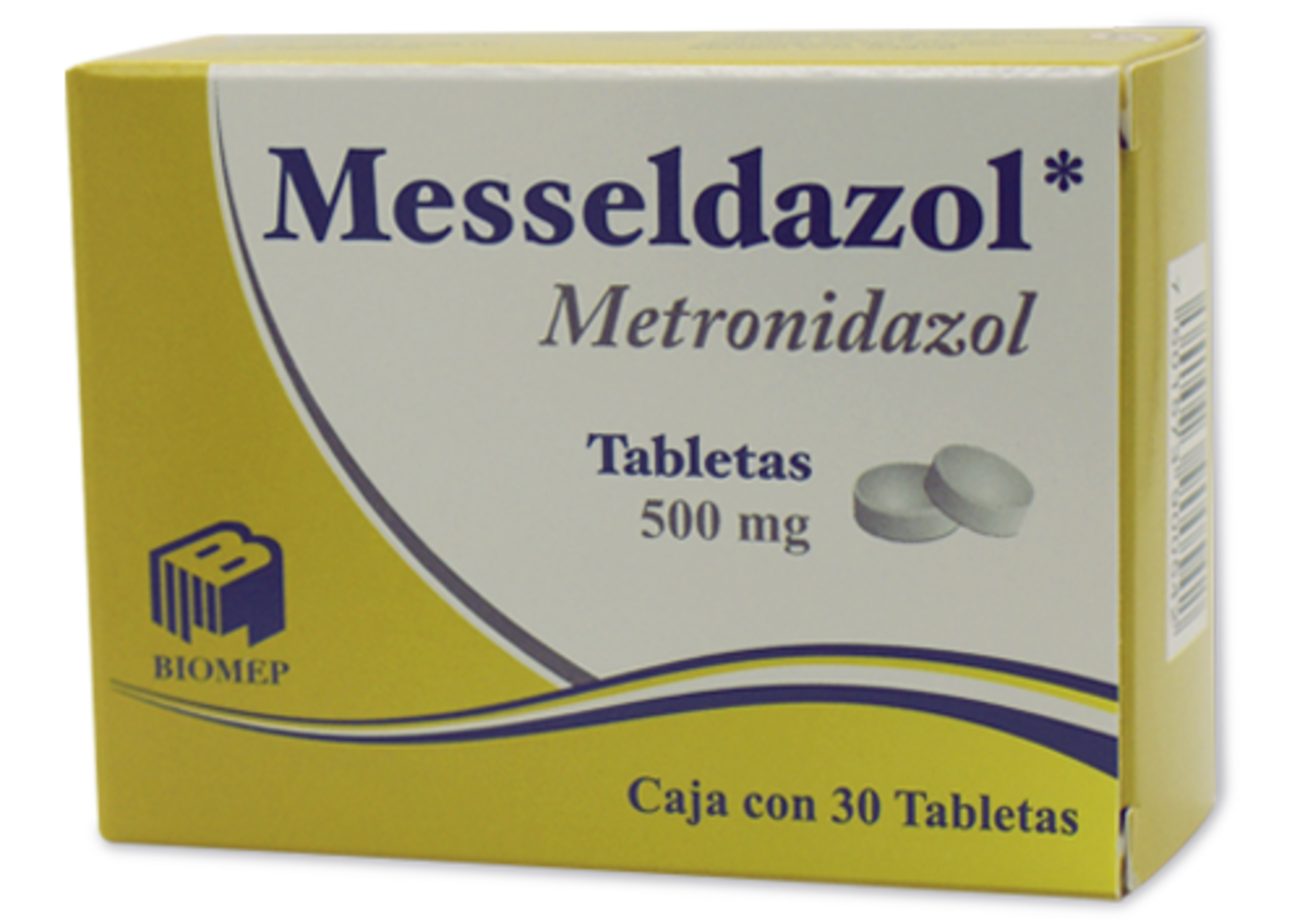 Messeldazol Metronidazol 500 Mg Con 30 Tabletas