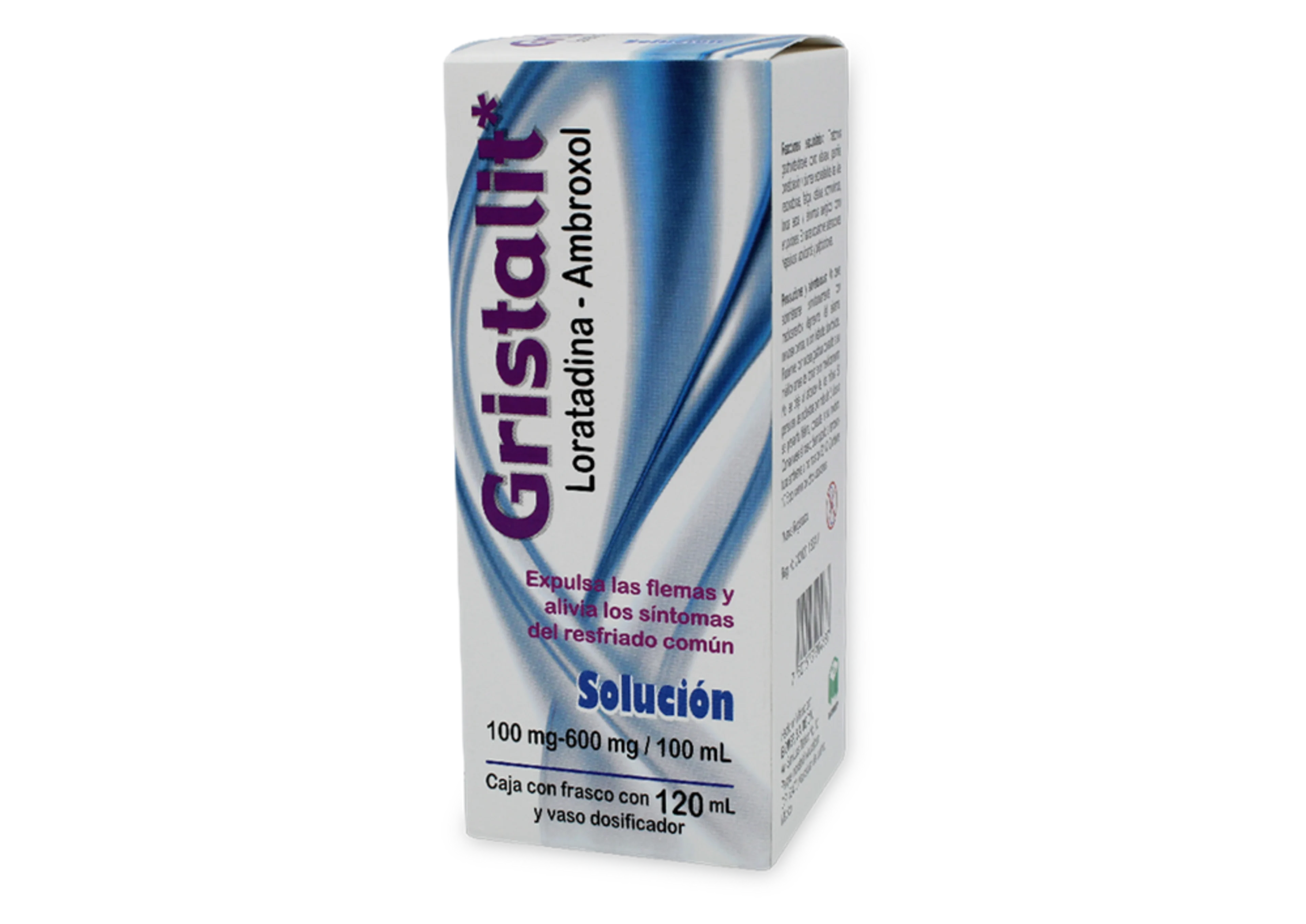 Gristalit 100/600 Mg Solución Oral Con 120 Ml