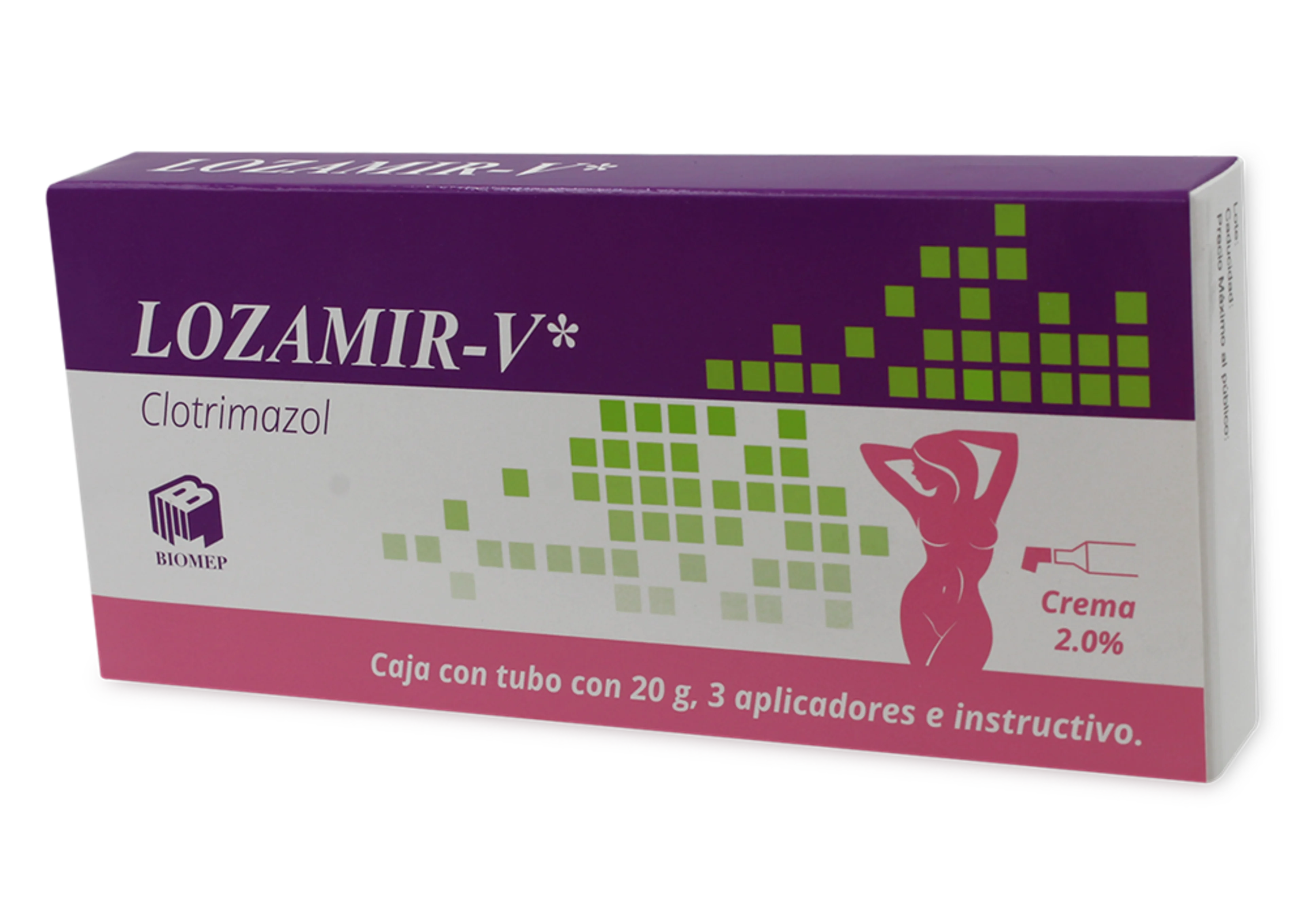 Lozamir-V 2% Crema Con 20 Gr