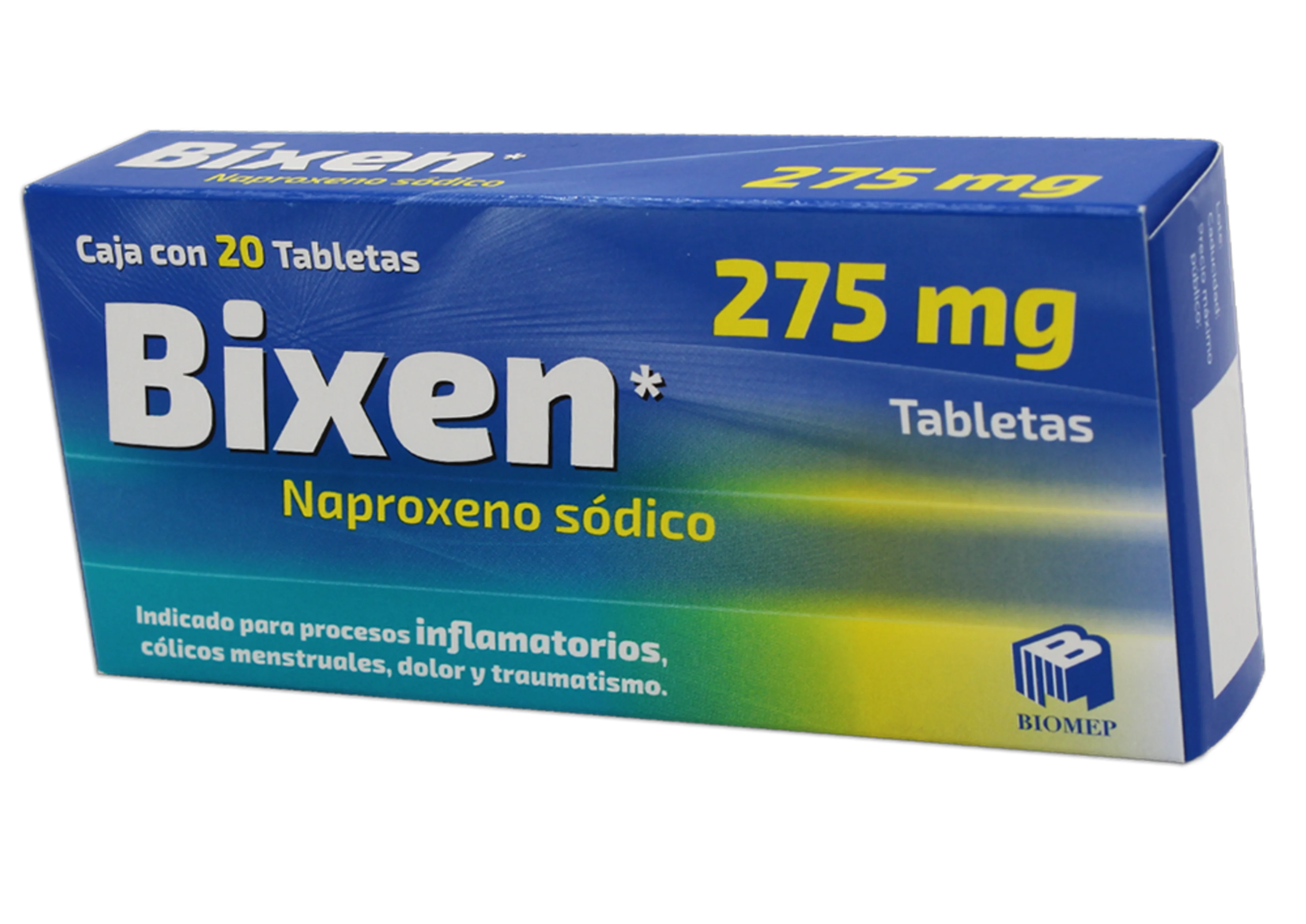 Bixen 275 Mg Con 20 Tabletas