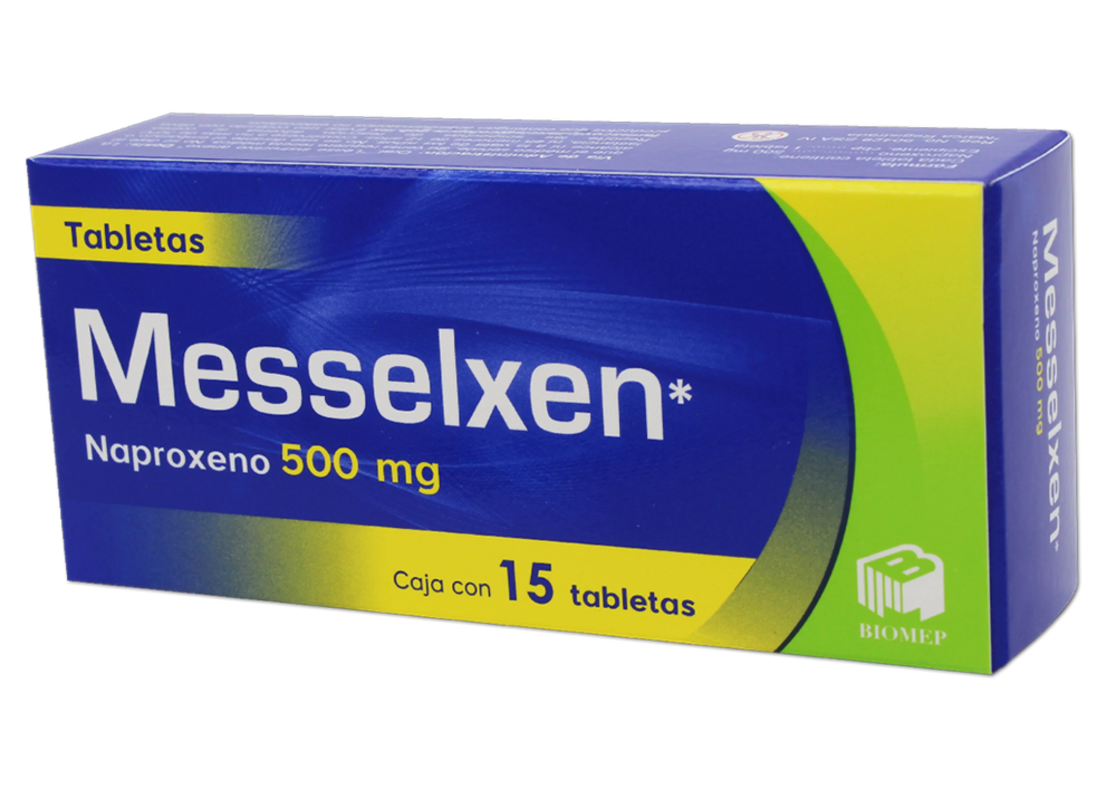 Messelxen 500 Mg Con 15 Tabletas