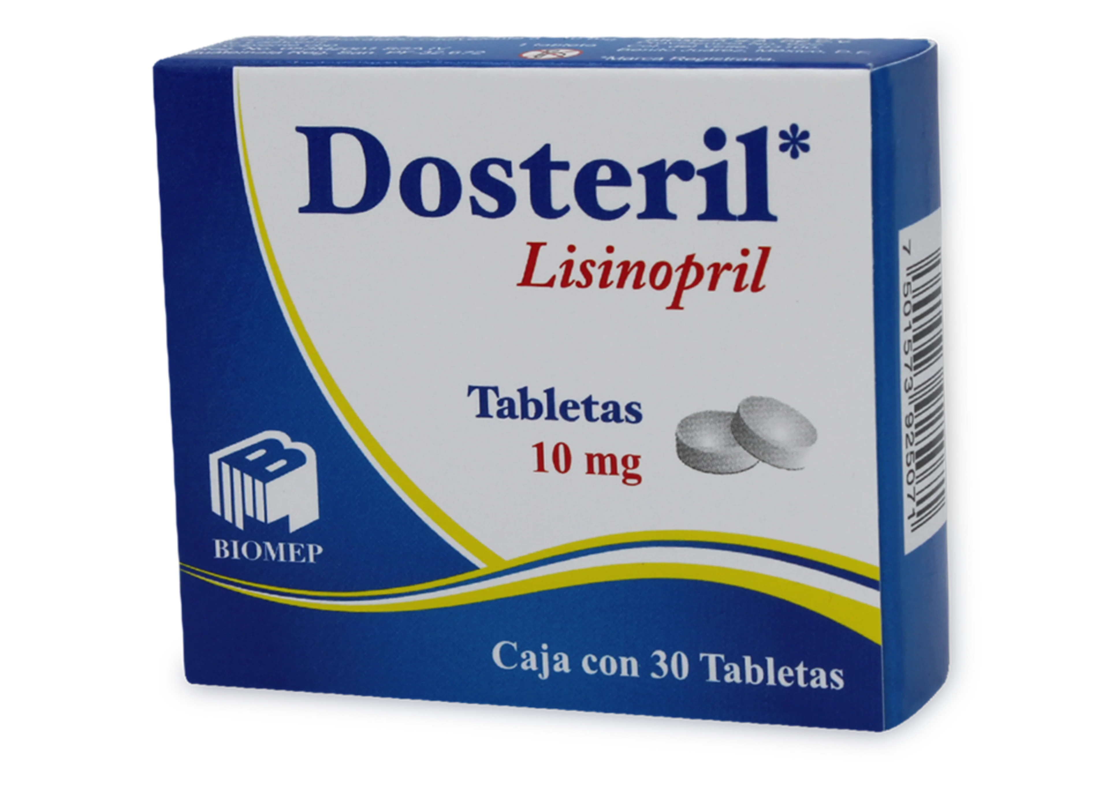 Dosteril 10 Mg Con 30 Tabletas