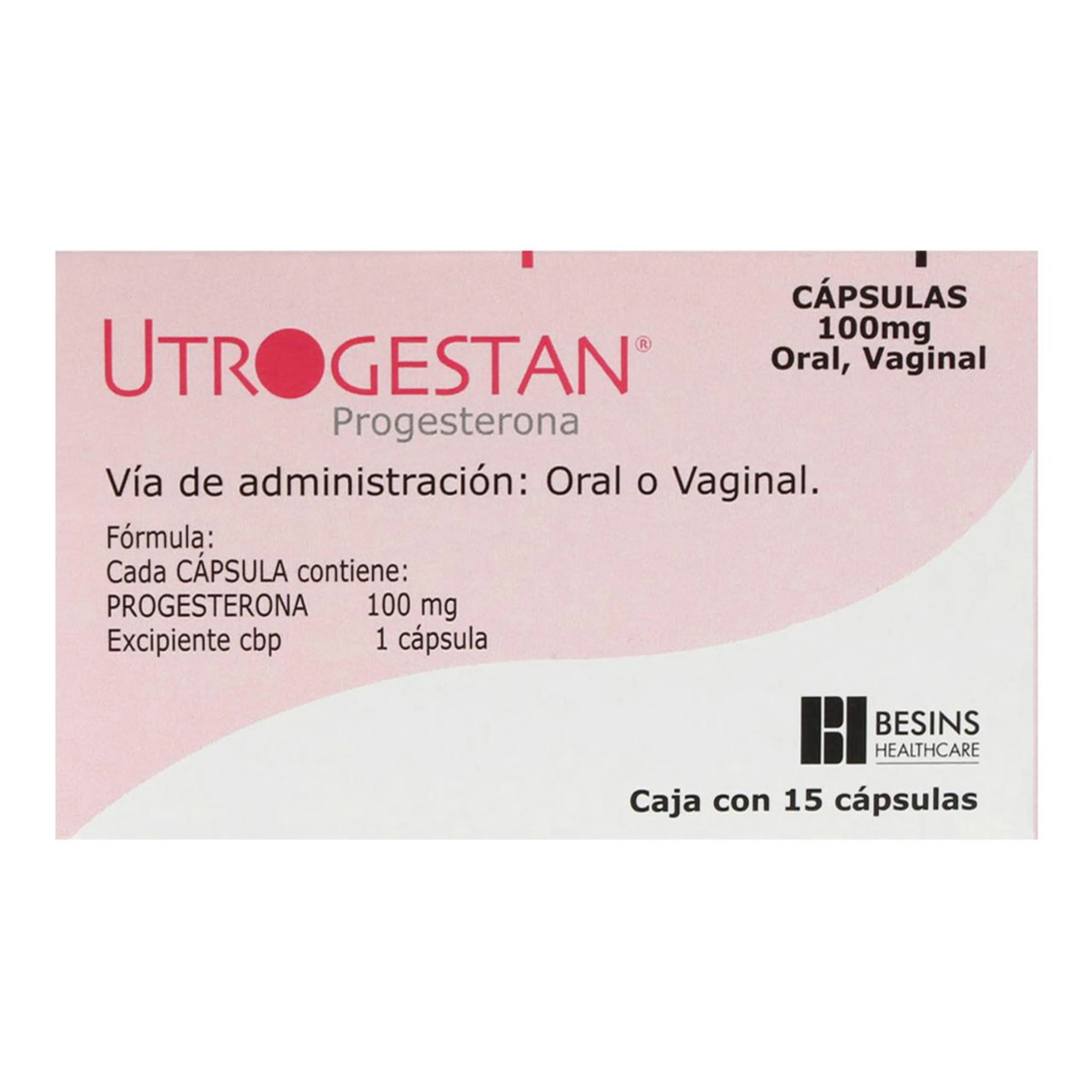 Utrogestan 100 Mg Con 15 Cápsulas