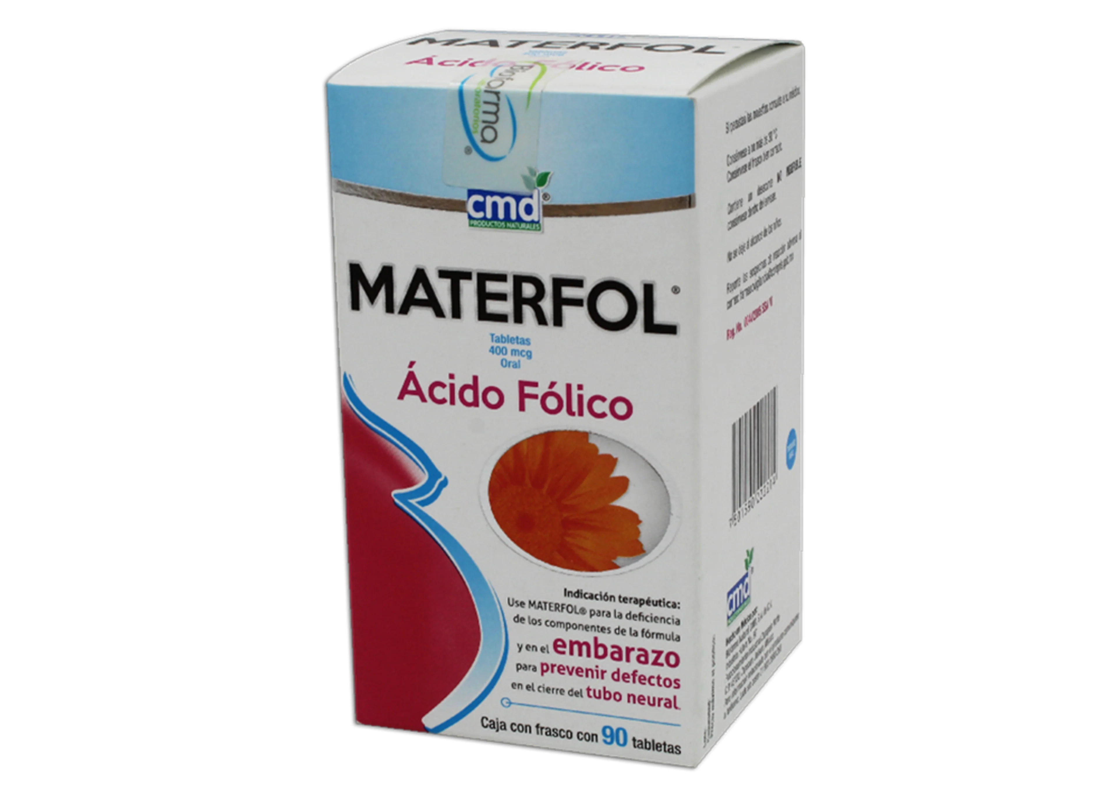 Materfol con 90 Tabletas
