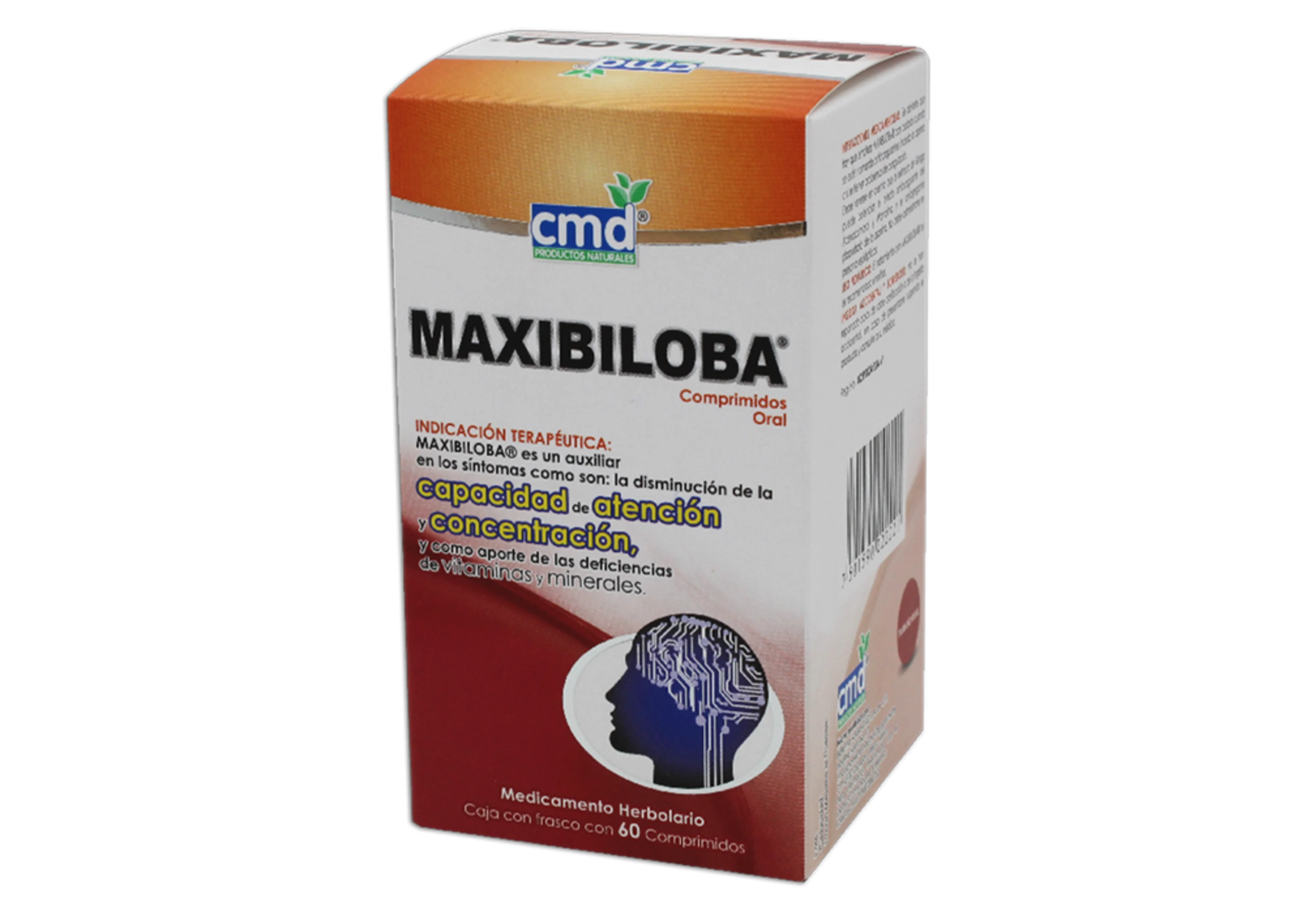 Maxibiloba con 60 Comprimidos