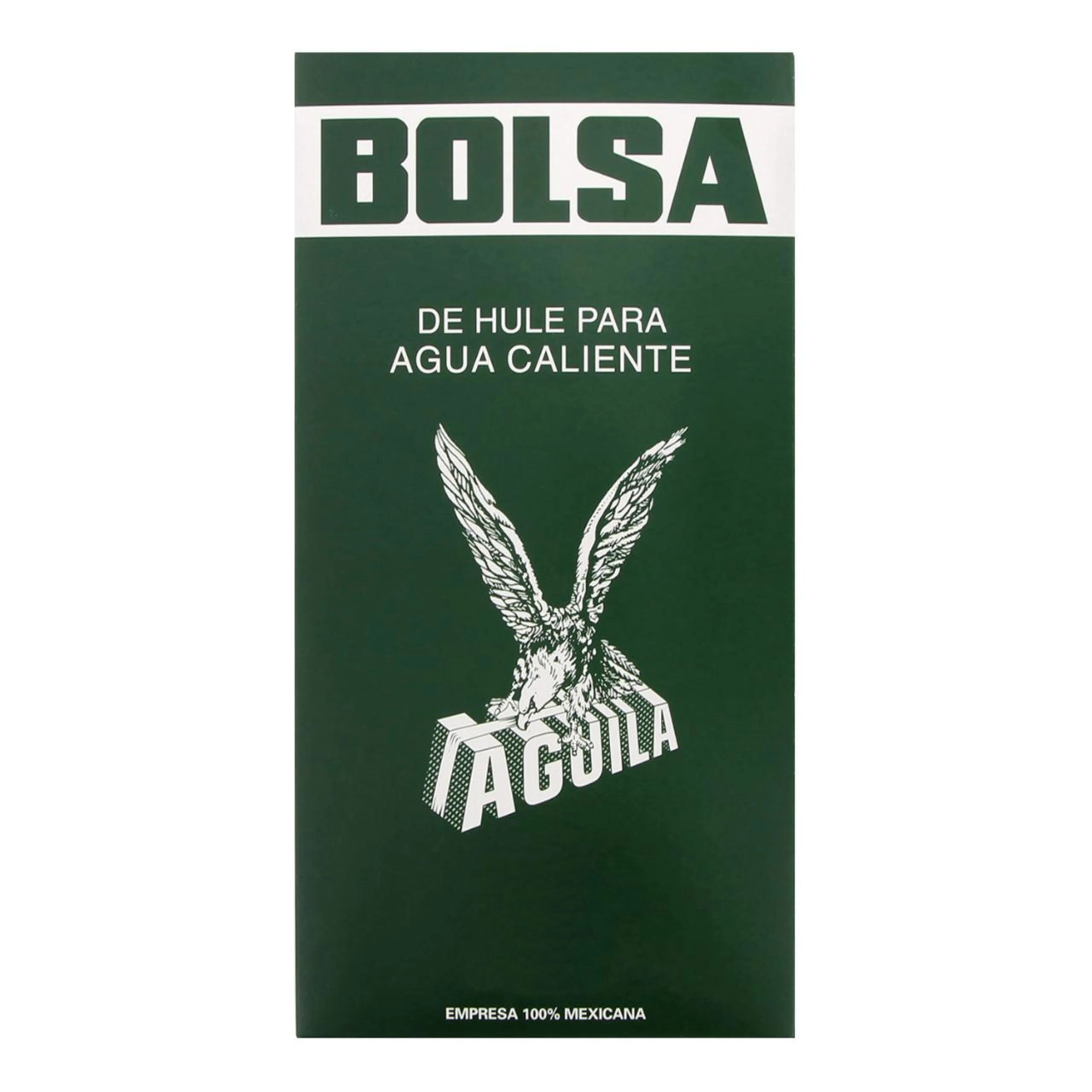 Bolsa de hule águila para agua caliente