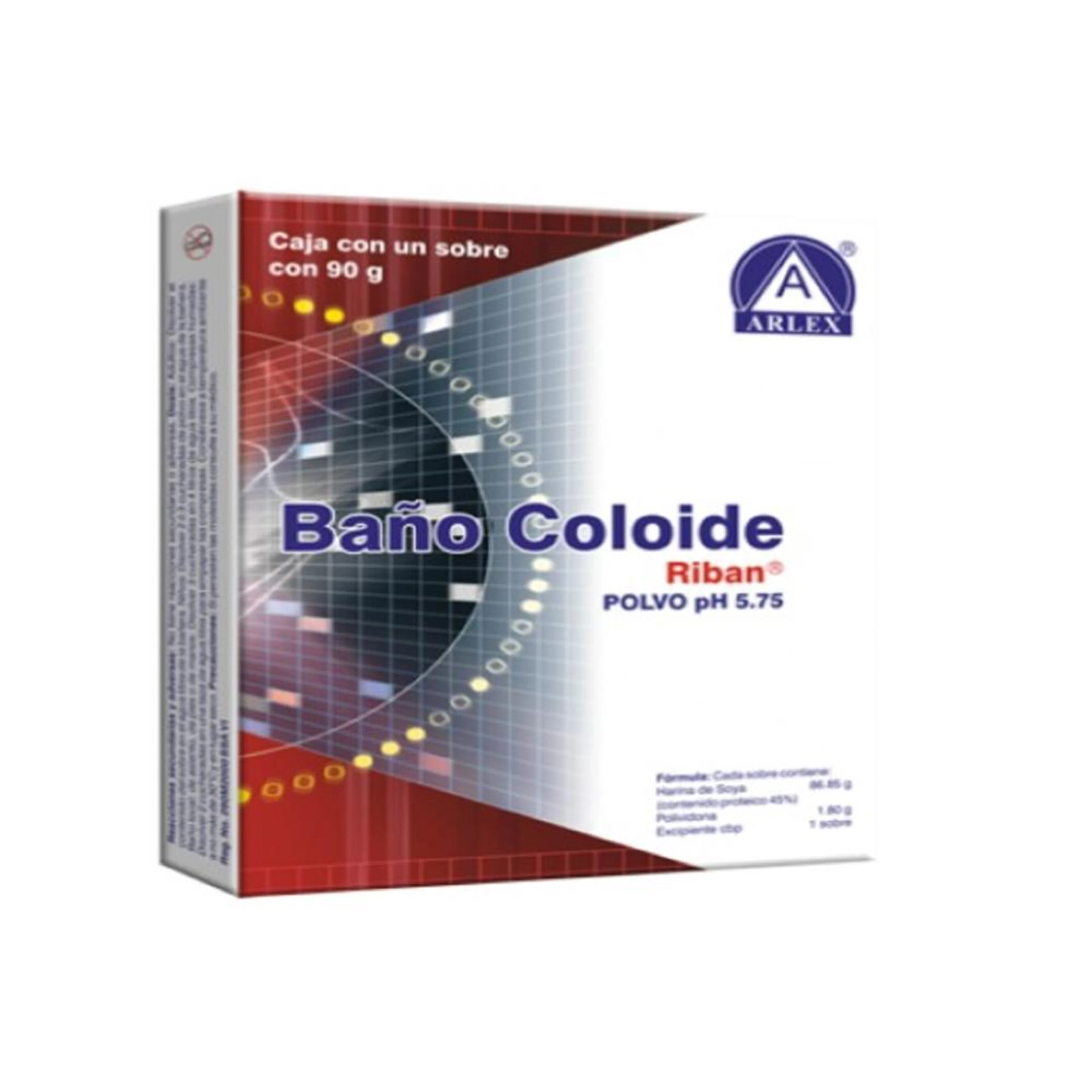 Riban Baño Coloide Ph 5.75 Granulado Con 90 Gr