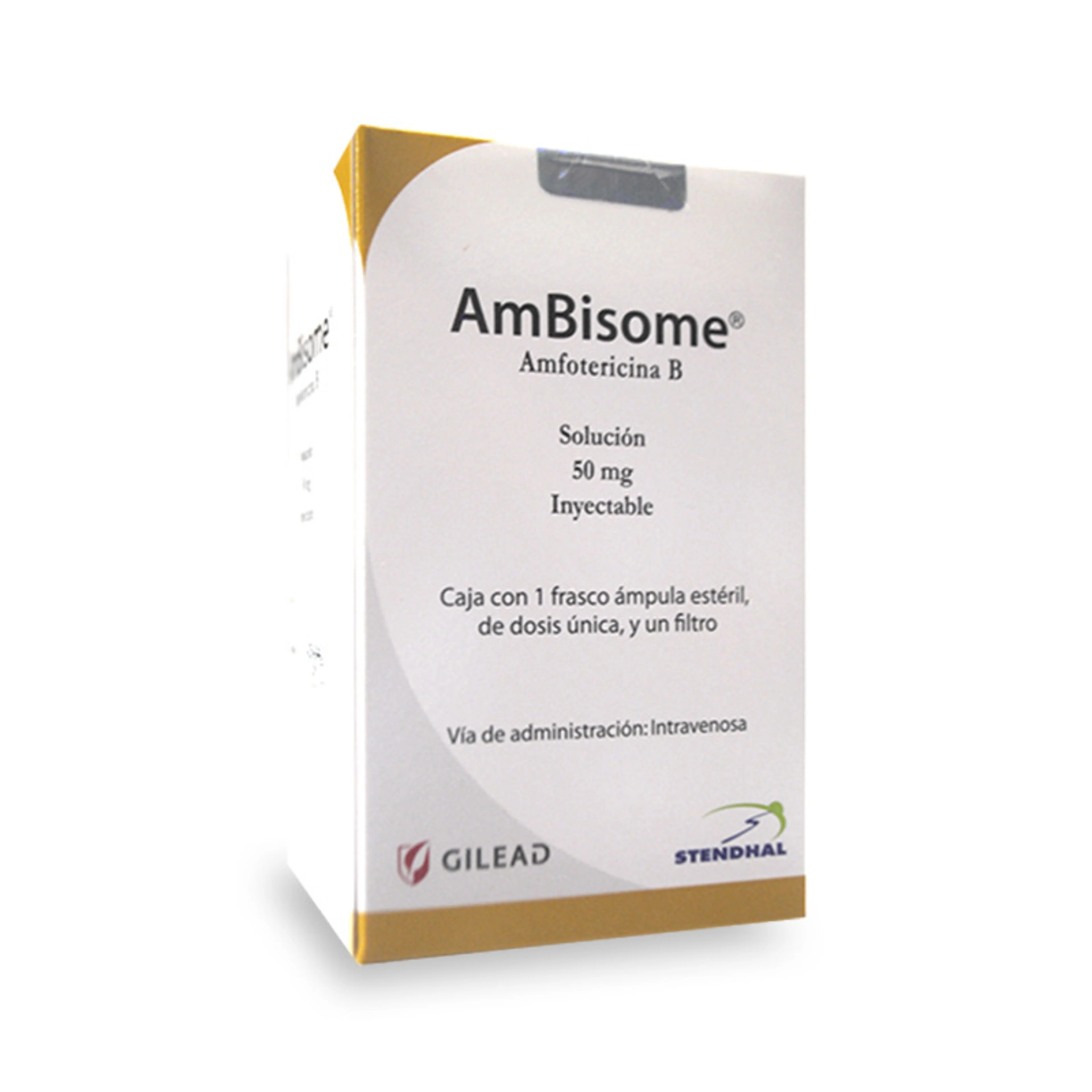 Ambisome 50 Mg Solución Inyectable Frasco Con Ámpula