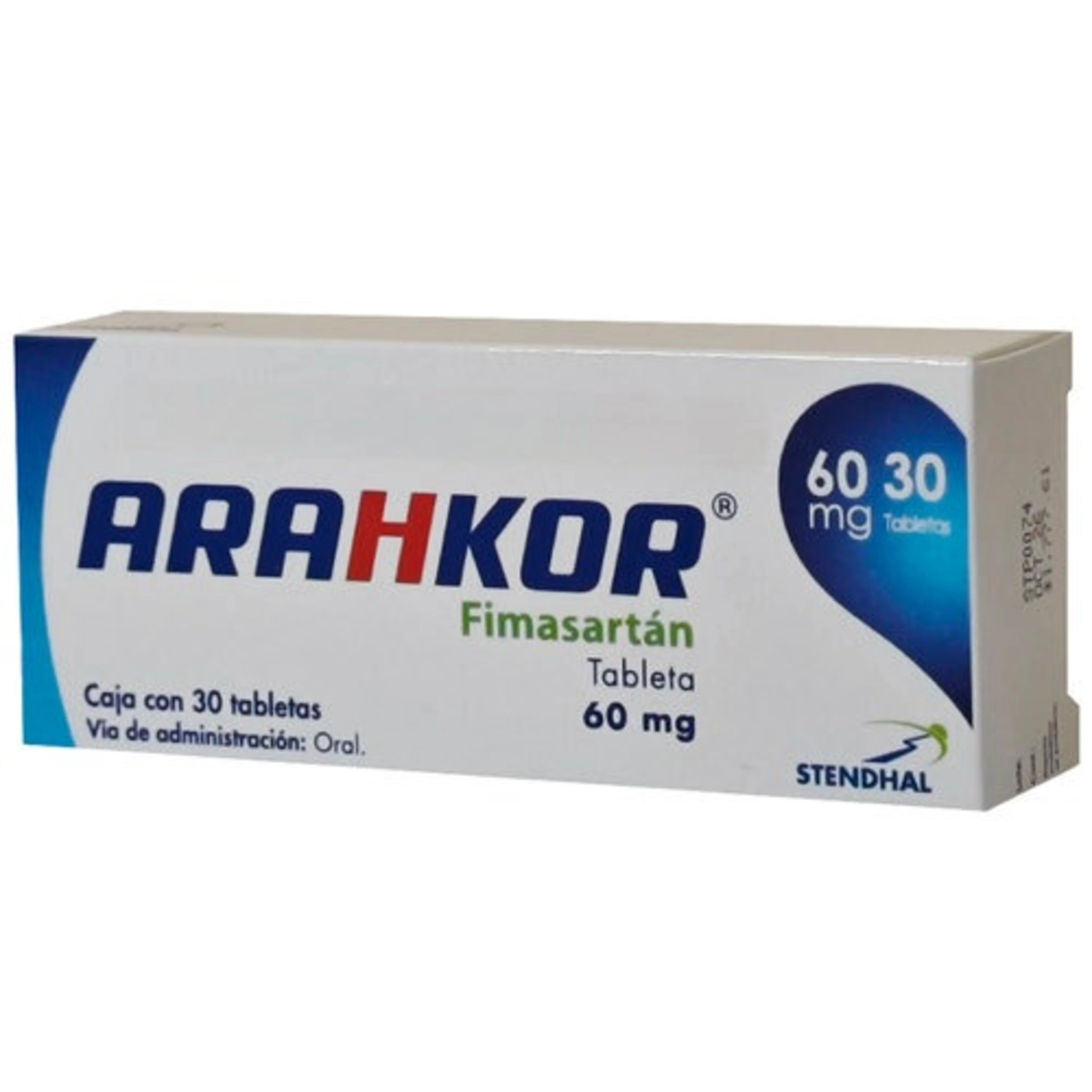 Arahkor 60 Mg Con 30 Tabletas
