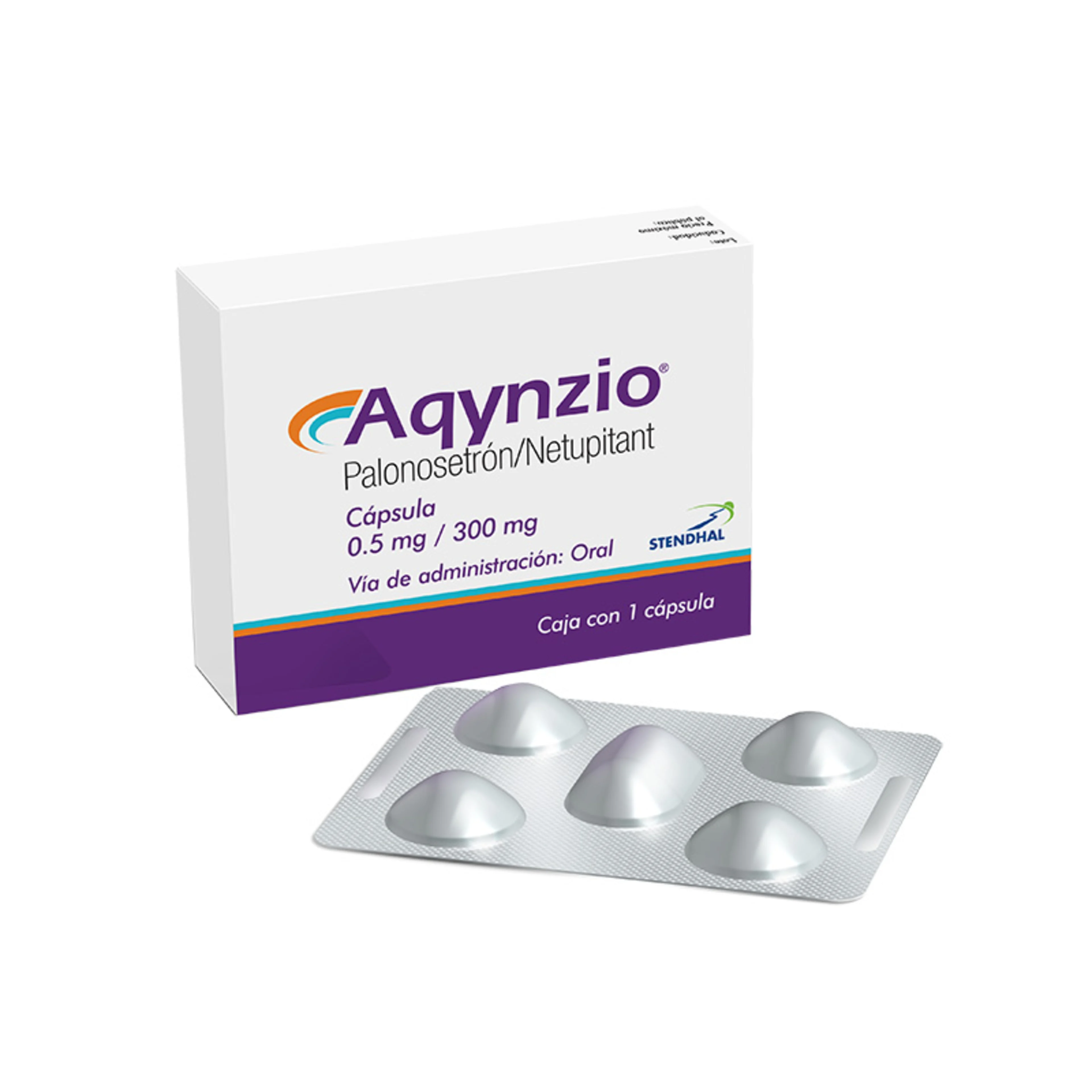 Aqynzio 0.5/300 Mg Con 1 Cápsula