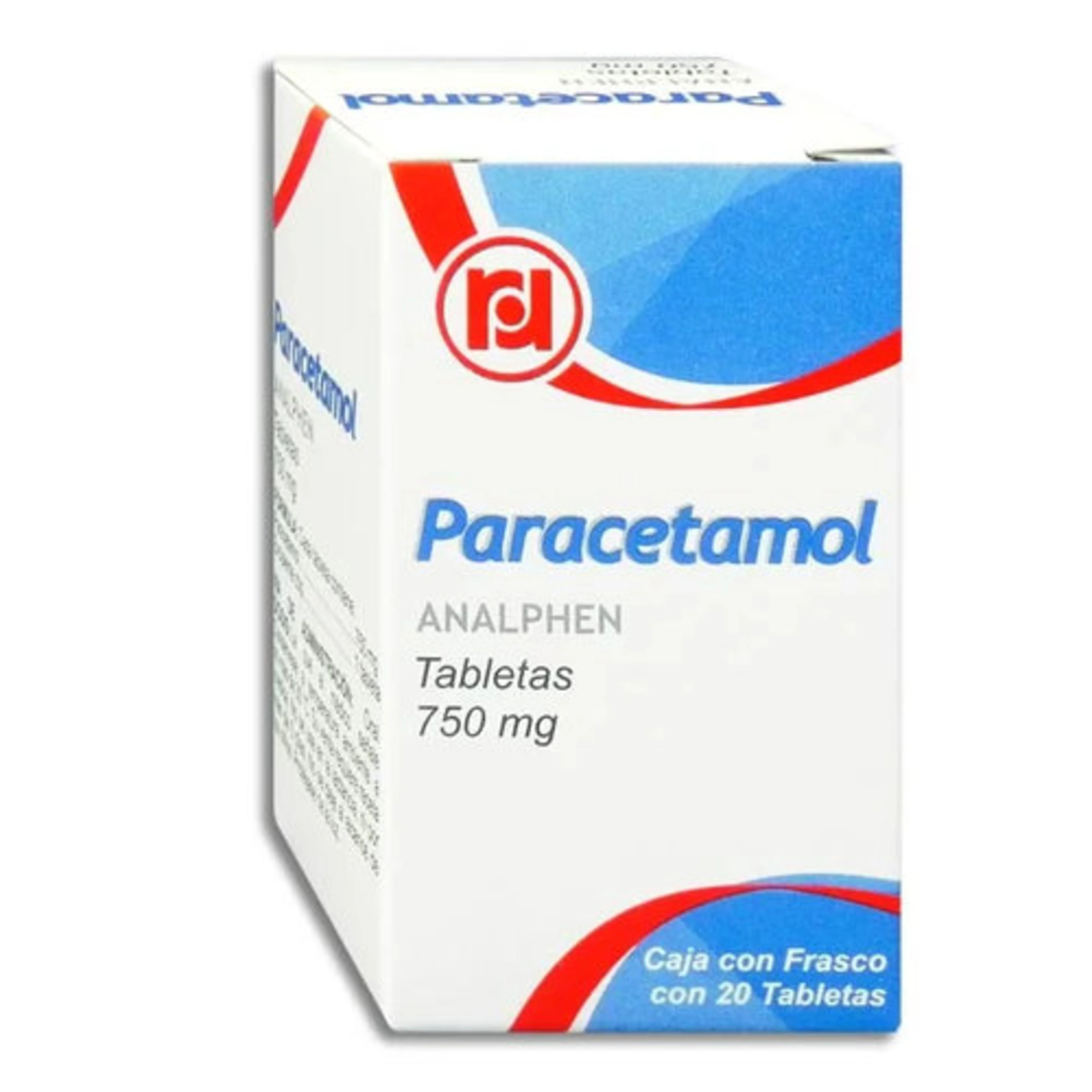 Analphen 750 Mg Con 20 Tabletas